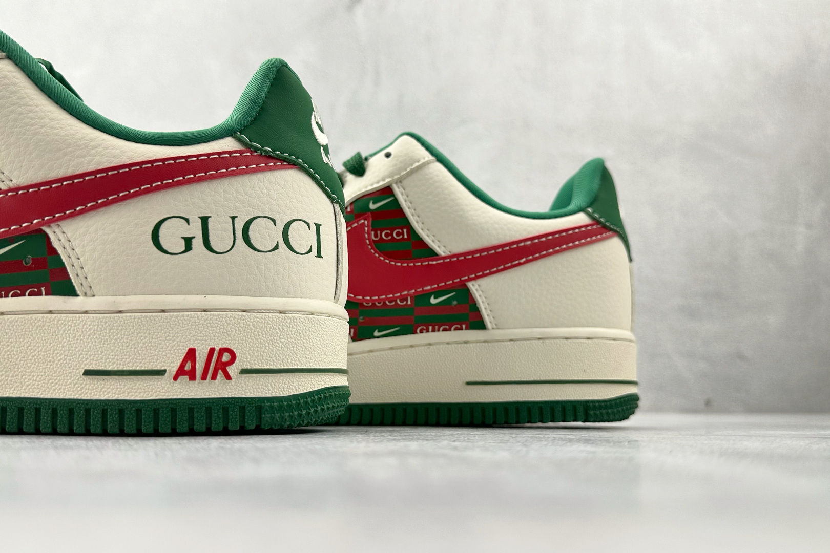260 Nike Air Force 1 07 GUCCI 联名 白红绿 DD1982-312