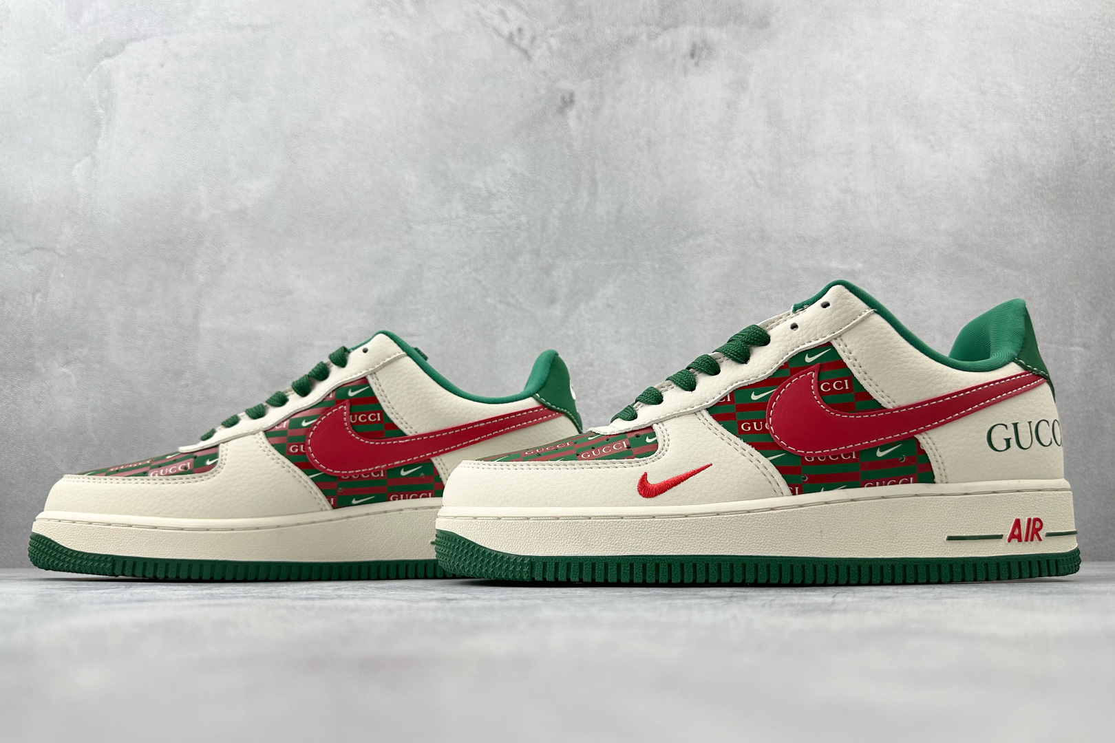 260 Nike Air Force 1 07 GUCCI 联名 白红绿 DD1982-312