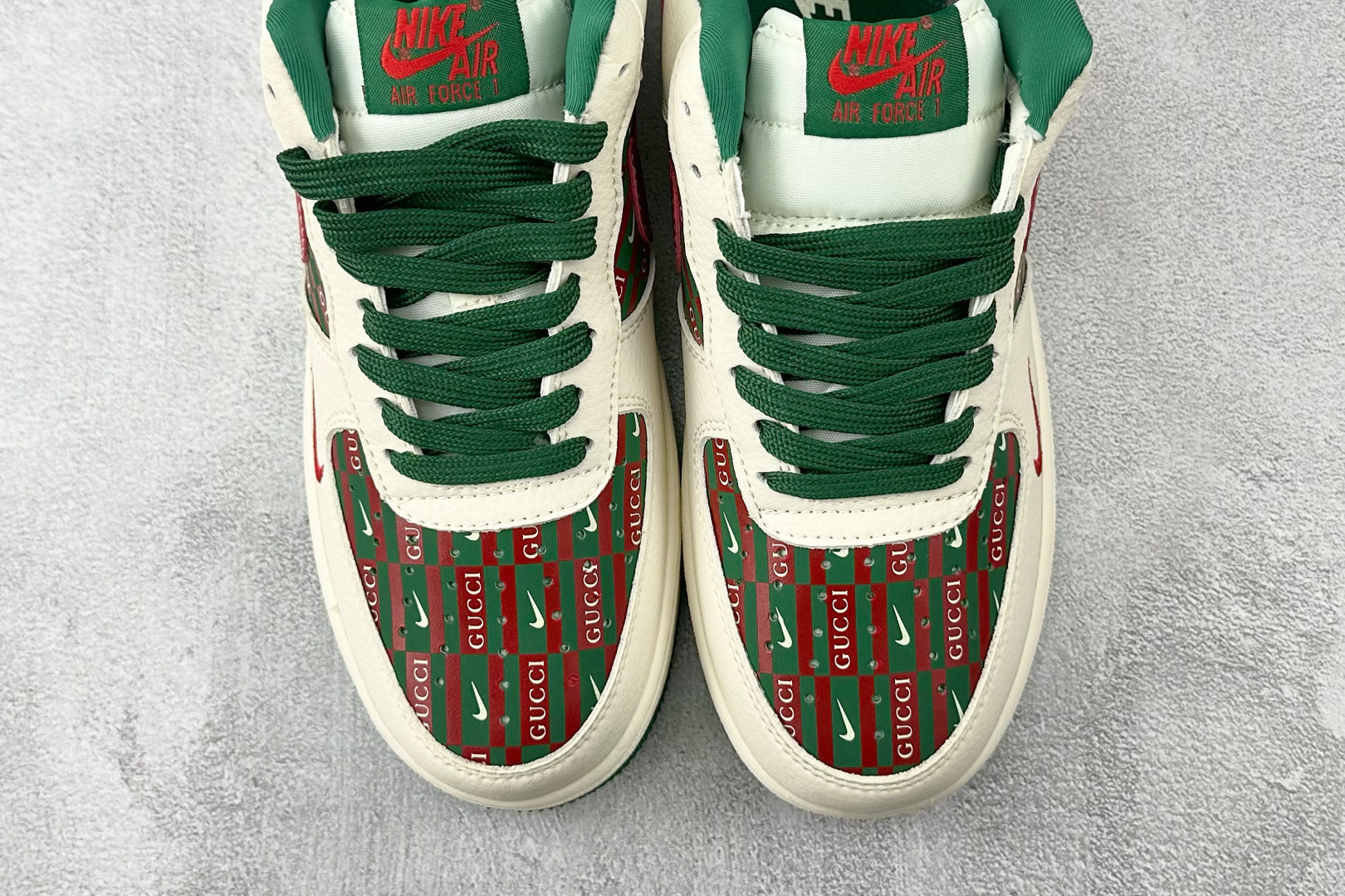 260 Nike Air Force 1 07 GUCCI 联名 白红绿 DD1982-312
