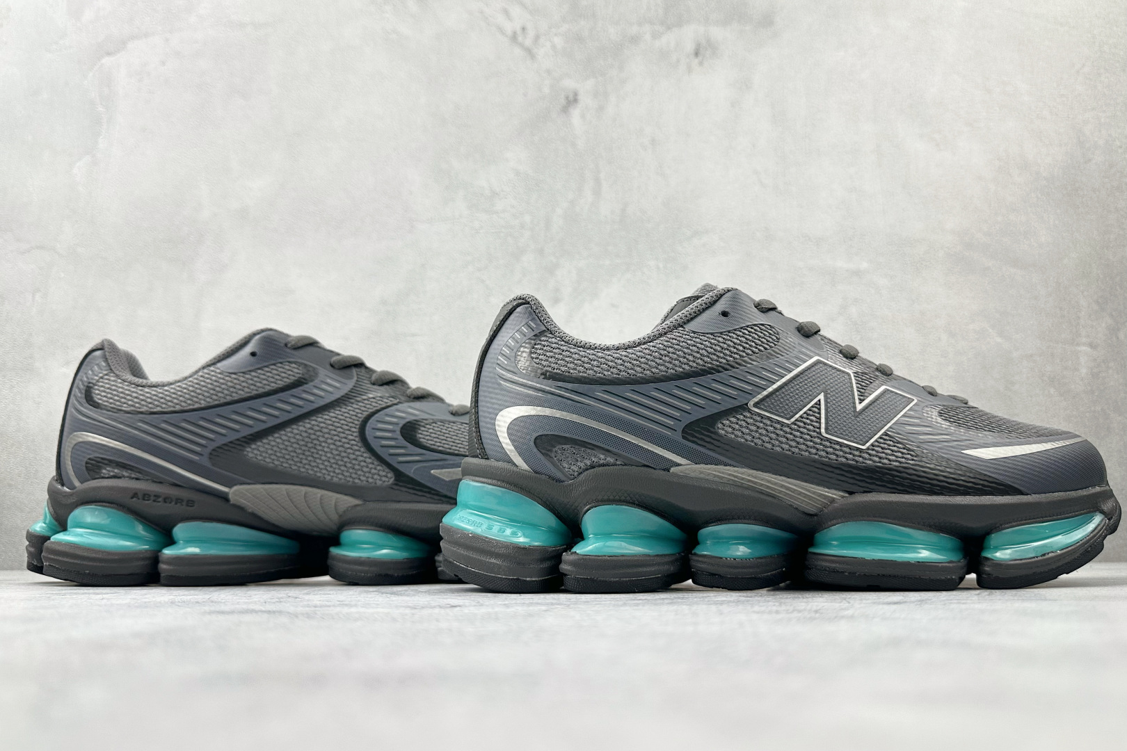 C 版 本地大厂出品 New Balance ABZORB 2000 灰黑货号：U20007PF尺码：3
