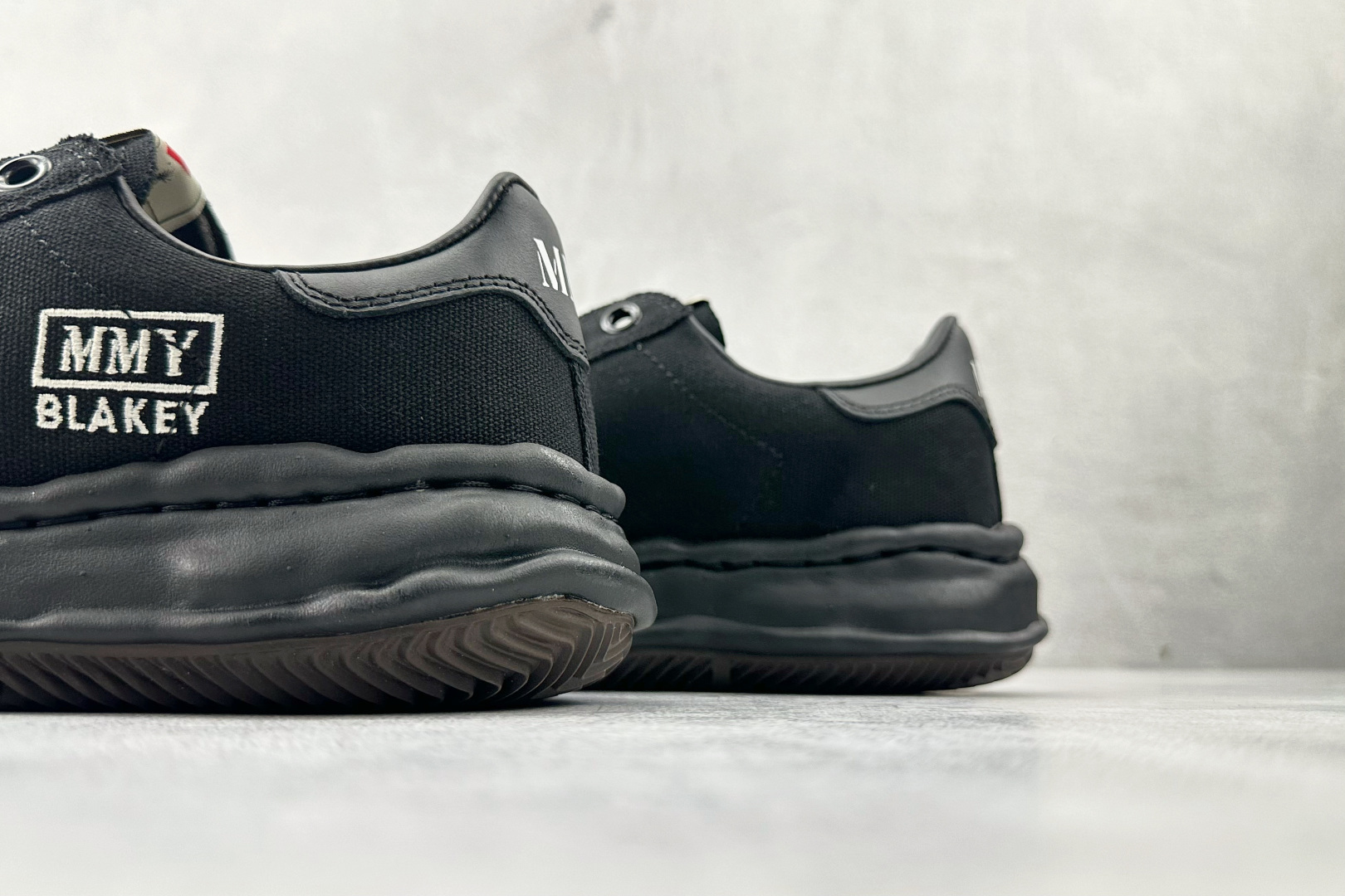 220 MIHARA YASUHIRO三原康裕 Blakey 帆布黑 A08FW735-BLK/BLK