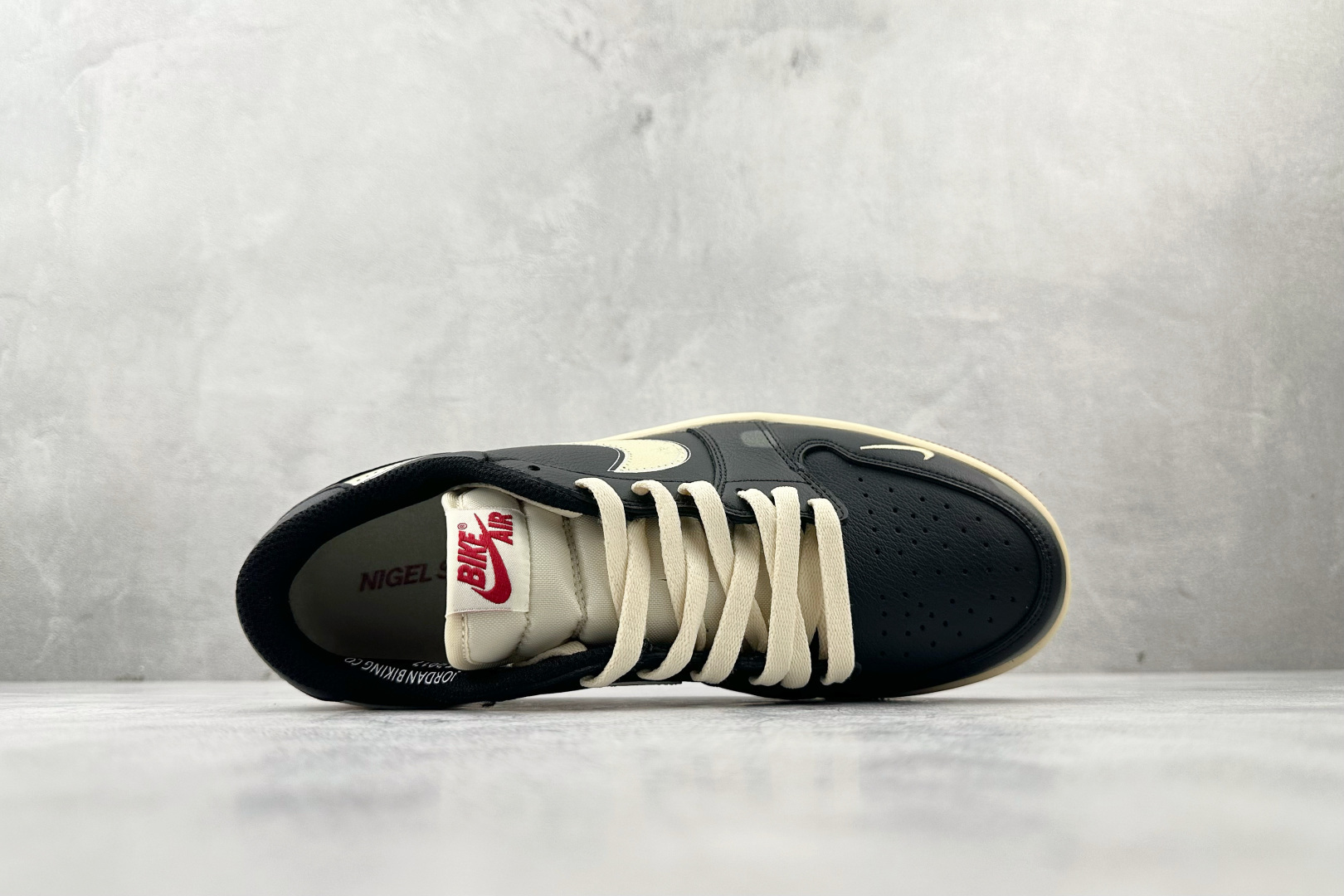 200 综合版 Nigel Sylvester x Jordan Air Jordan 1 Low Nitro”Better With Time”白黑红 IB8958-001