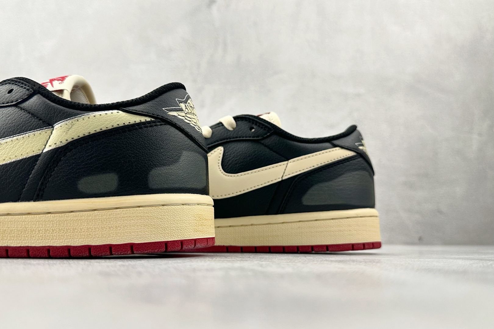 200 综合版 Nigel Sylvester x Jordan Air Jordan 1 Low Nitro”Better With Time”白黑红 IB8958-001