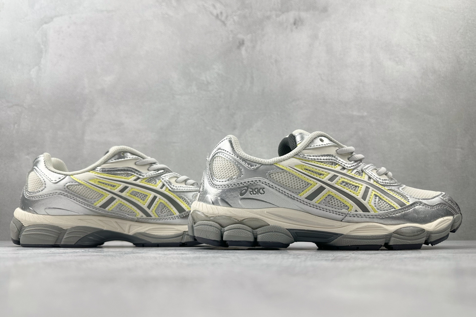 200 外贸订单 配色齐全 正确版本 完美还原 EMMI x Asics 银绿 1202A498-100