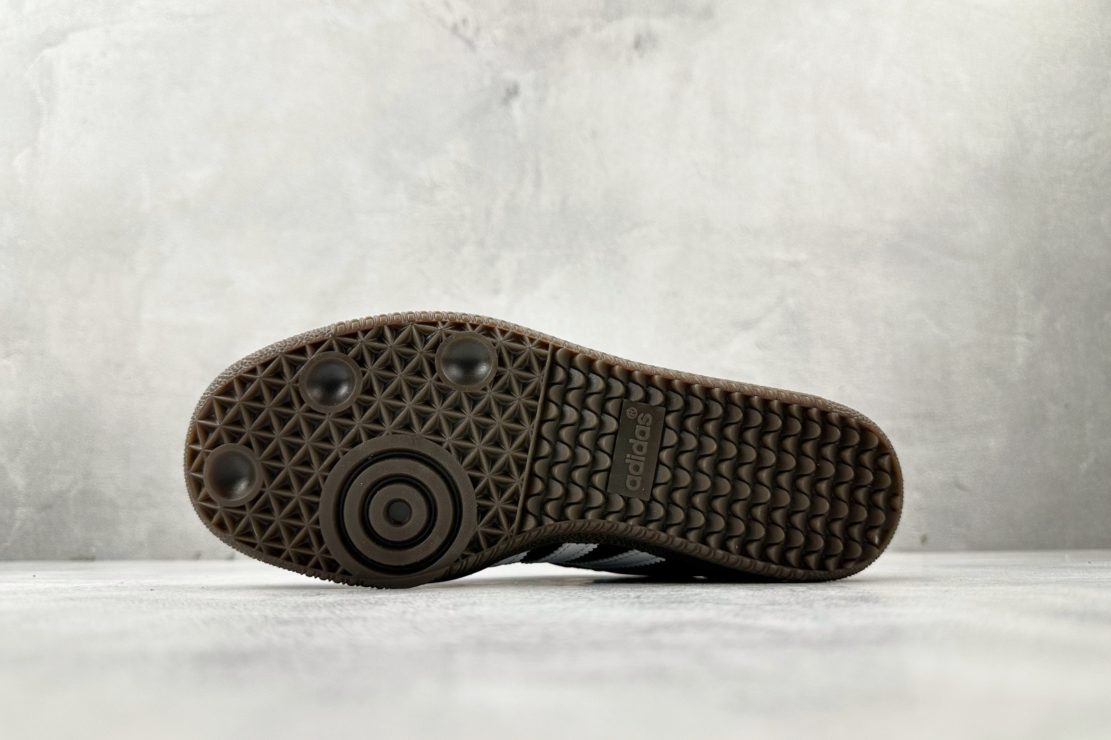 170 adidas originals SAMBA 黑白 B75807