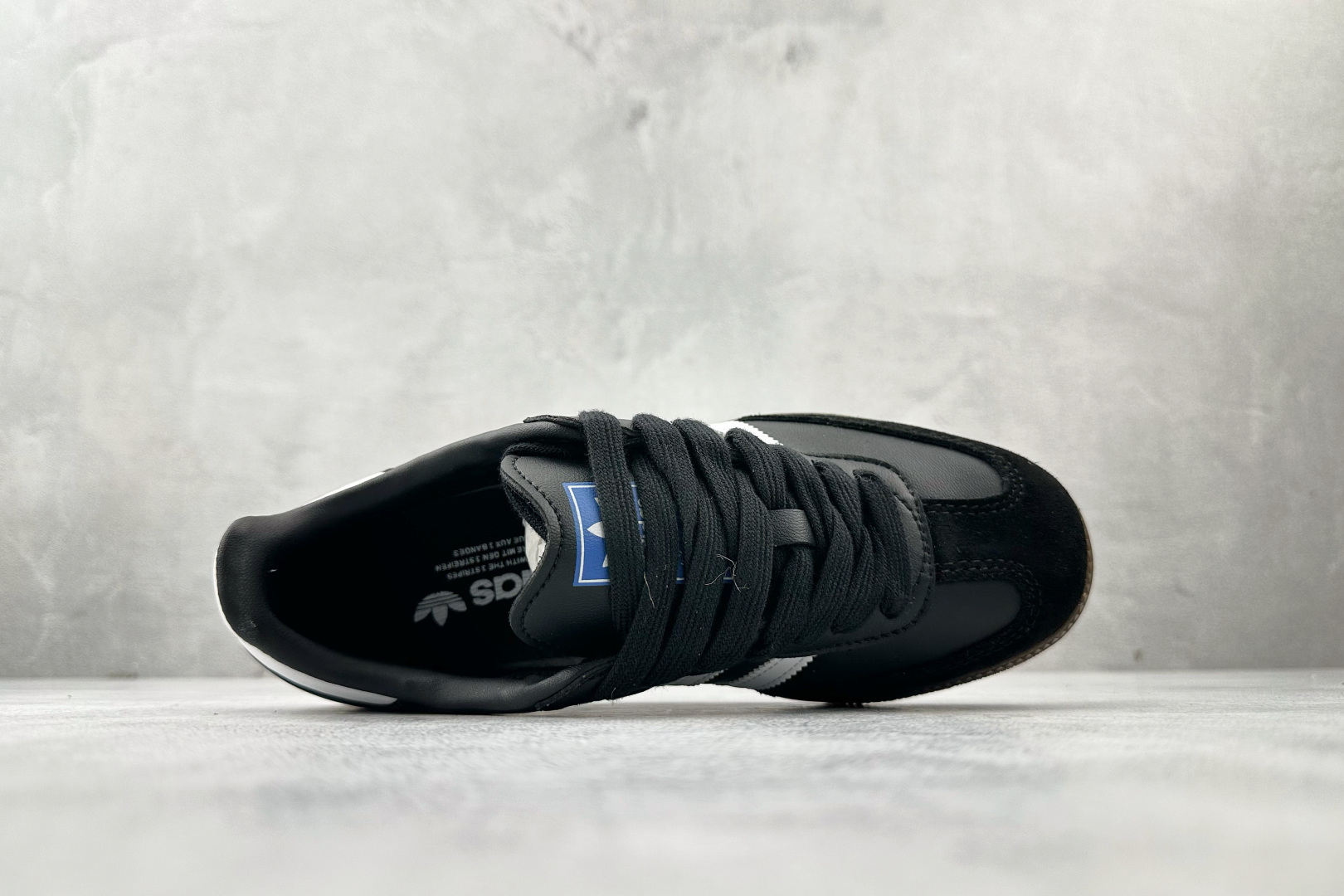 170 adidas originals SAMBA 黑白 B75807