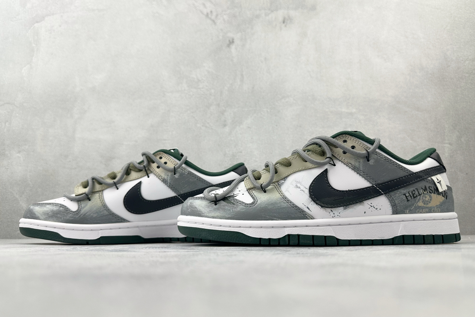 300 定制球鞋 Nike Dunk 氧化车间 墨绿色 DV0833-111