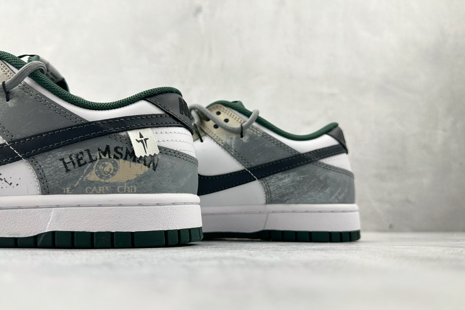 300 定制球鞋 Nike Dunk 氧化车间 墨绿色 DV0833-111