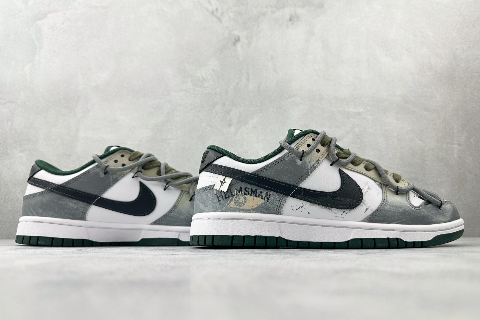 300 定制球鞋 Nike Dunk 氧化车间 墨绿色 DV0833-111