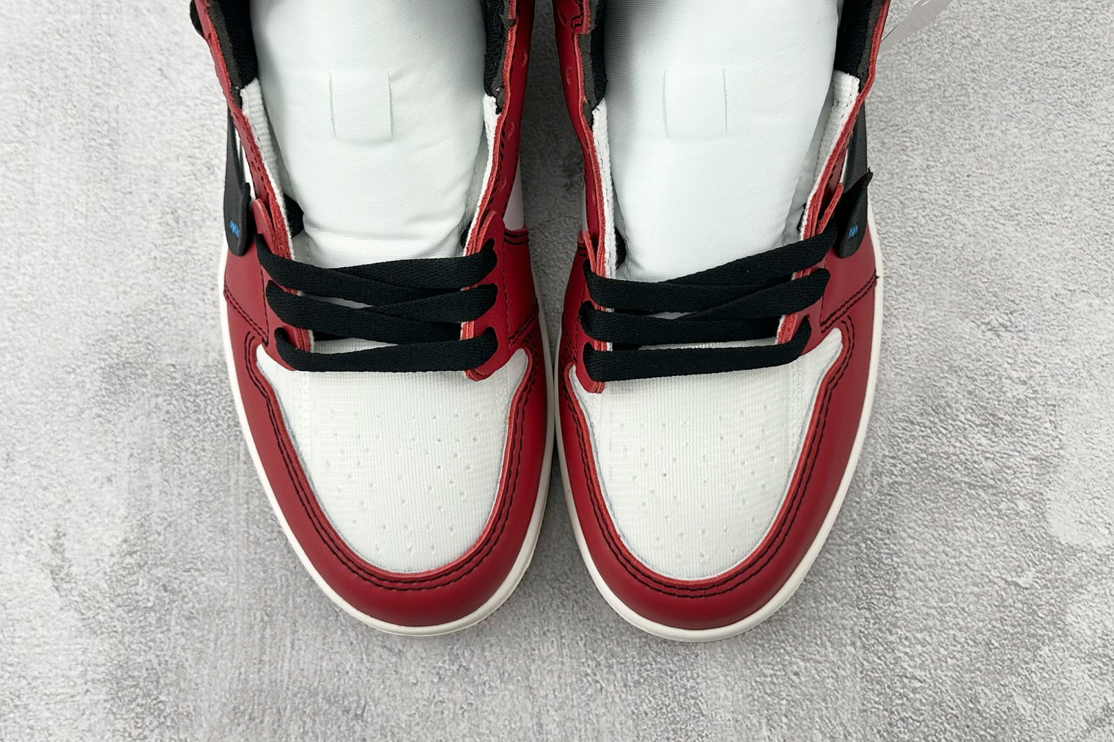 280 OFF-WHITE × Jordan Air Jordan 1 Retro High The Ten Chicago 芝加哥 红白黑 AA3834-101