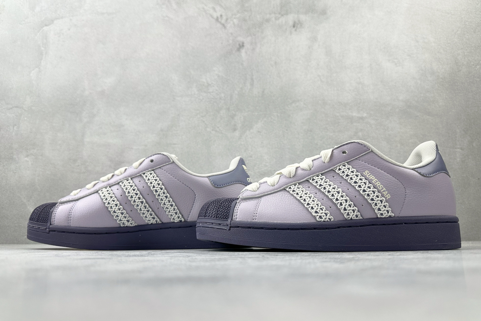 170 平台爆款adidas originals Superstar 2 紫色 KJ4210
