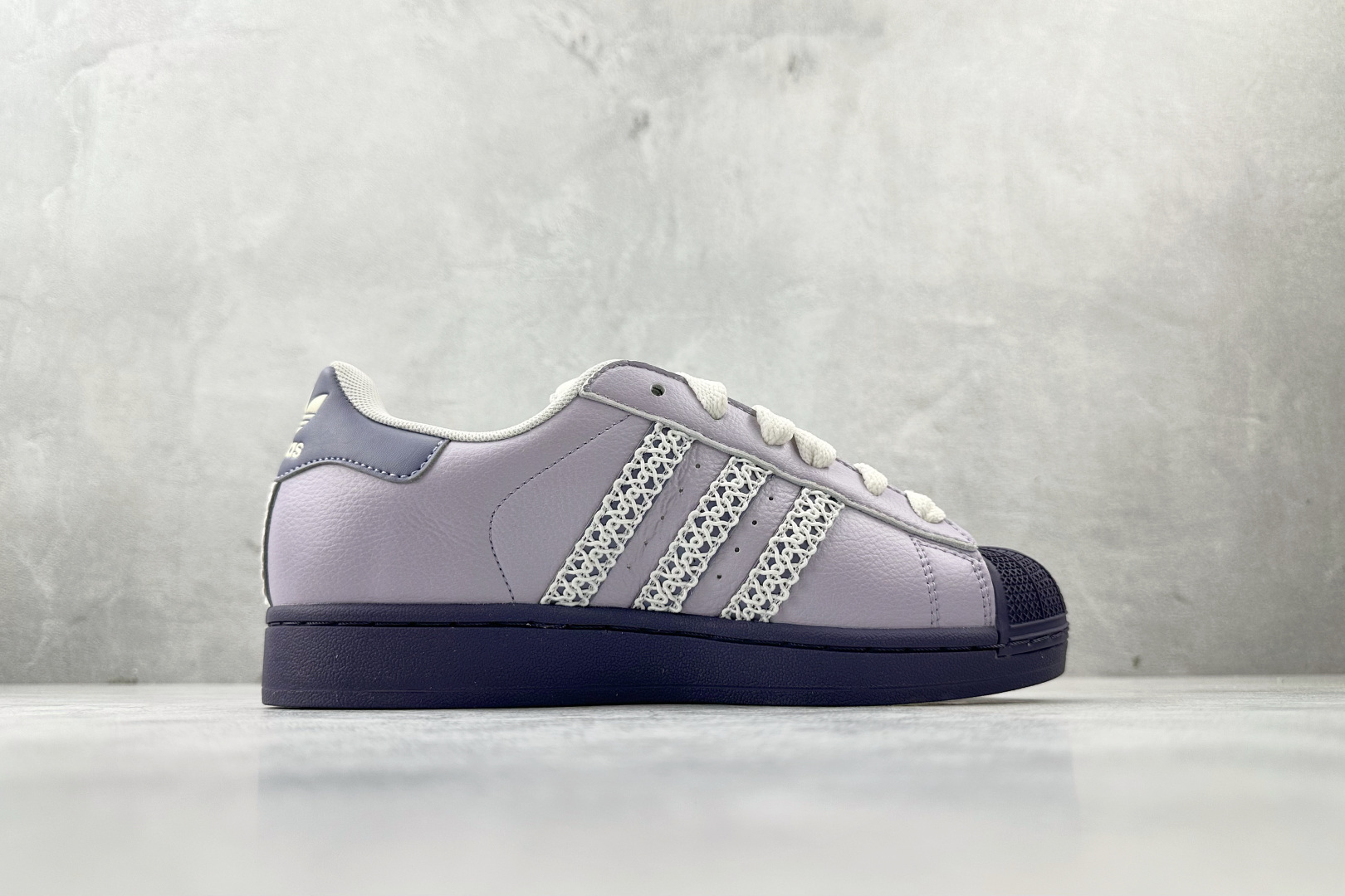 170 平台爆款adidas originals Superstar 2 紫色 KJ4210