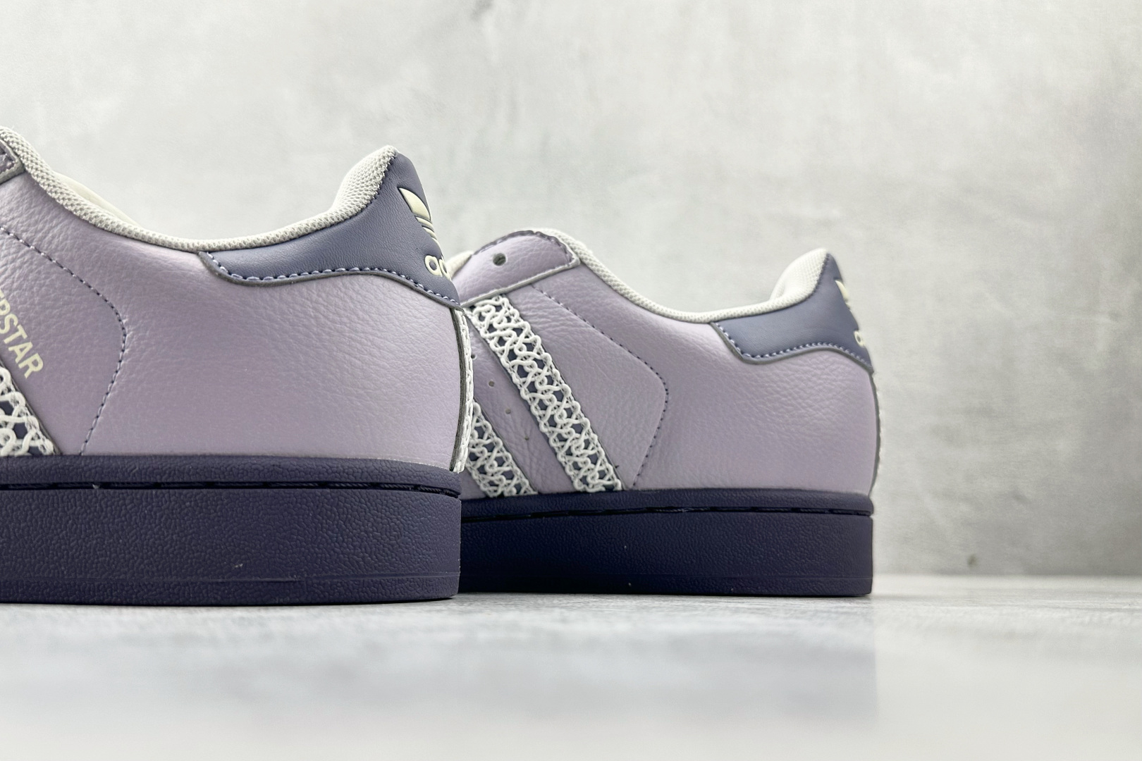 170 平台爆款adidas originals Superstar 2 紫色 KJ4210