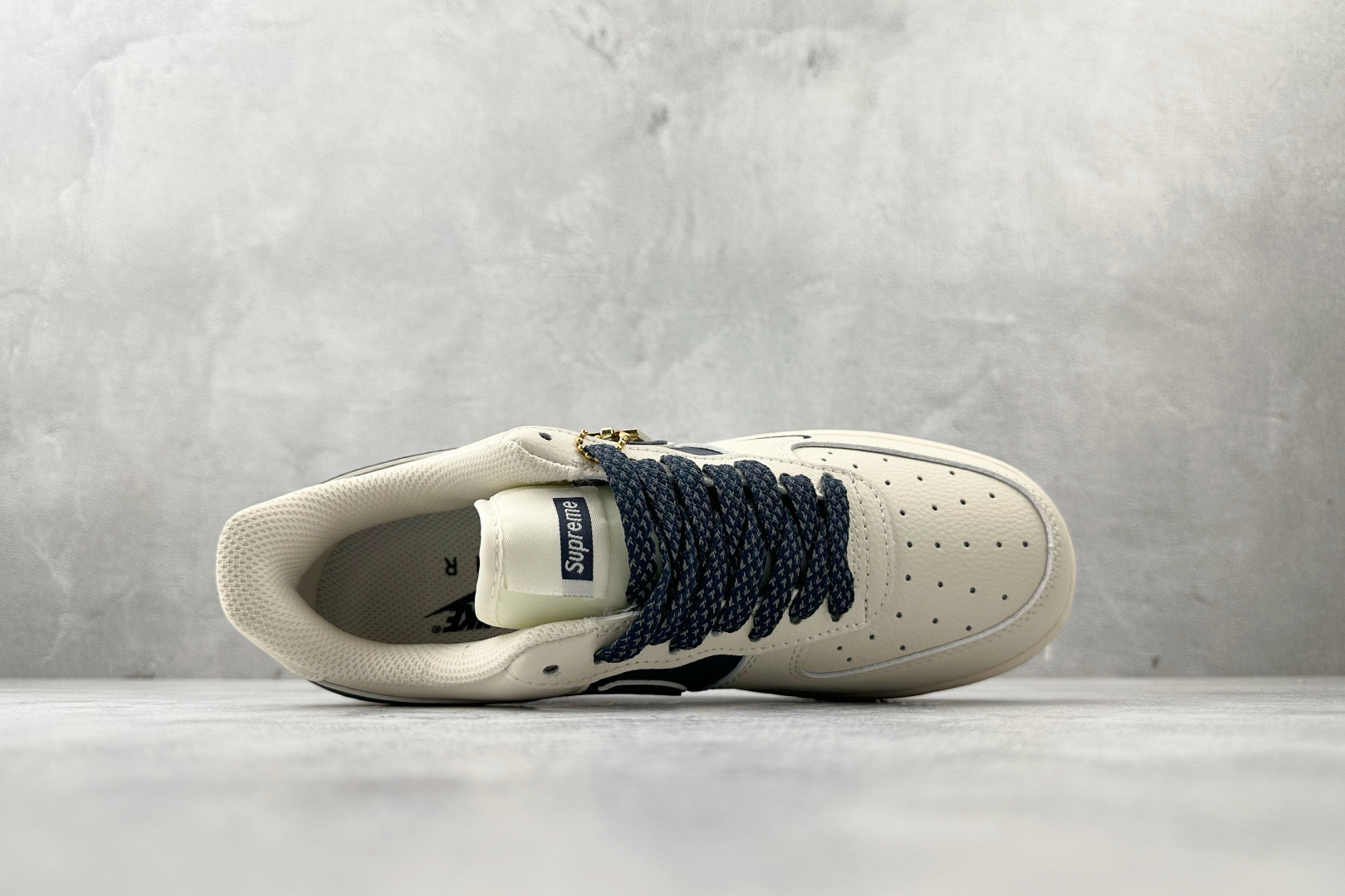 260 Nike Air Force 1 07 supreme 联名 米白蓝 XY2025-001