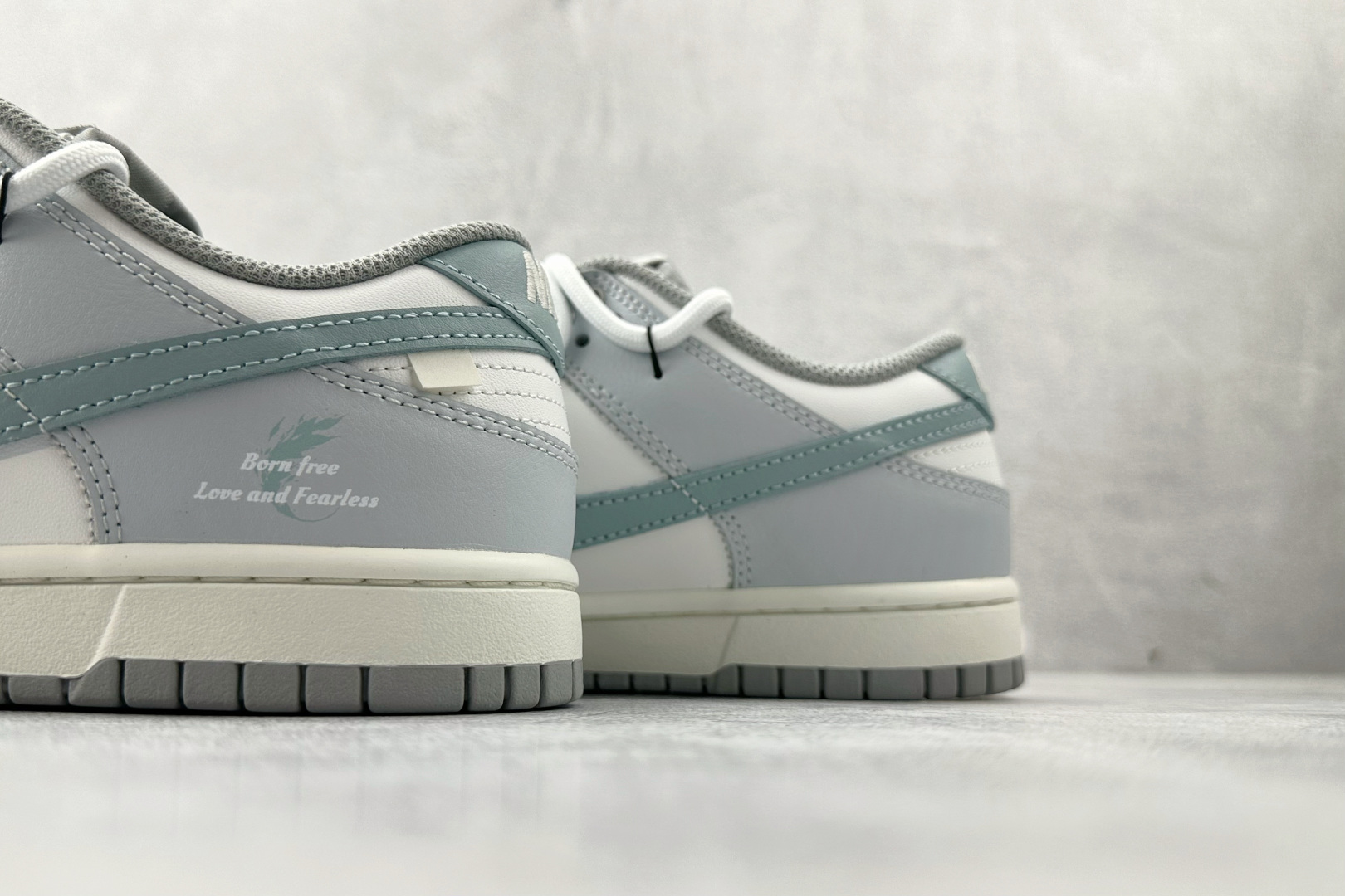 300 定制球鞋 Nike Dunk 诗和远方 灰白 GG0508-037