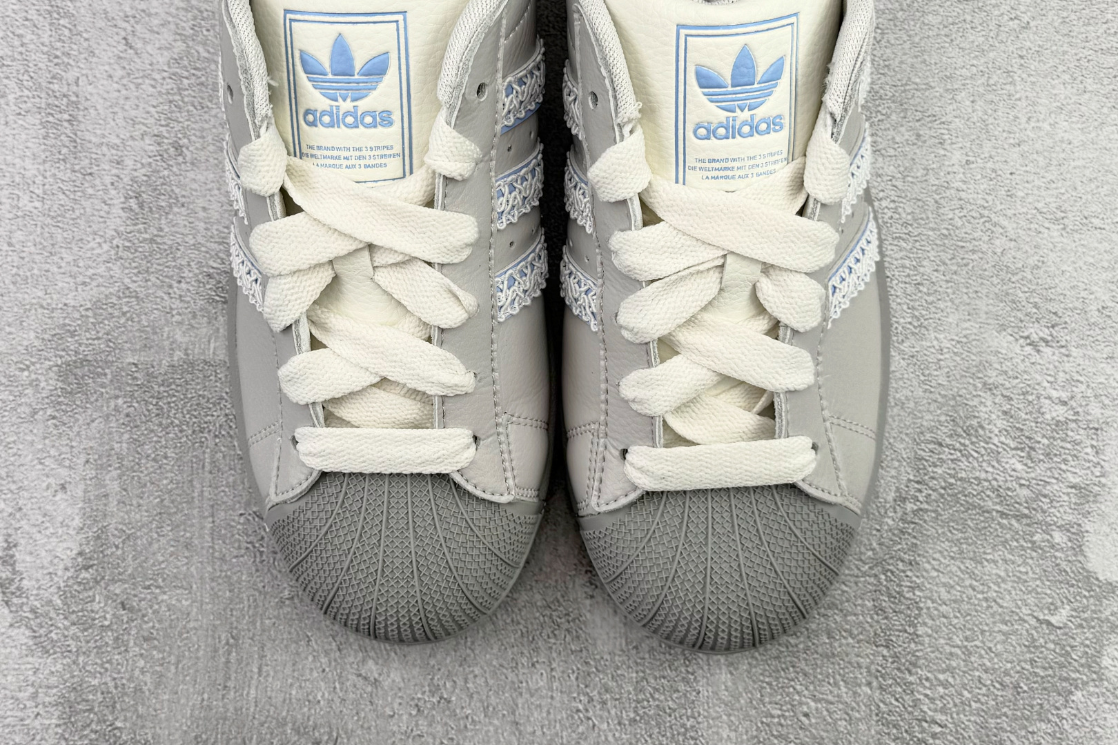 XP 本地平台专供 adidas originals Superstar 2 灰色货号：JQ8729尺码
