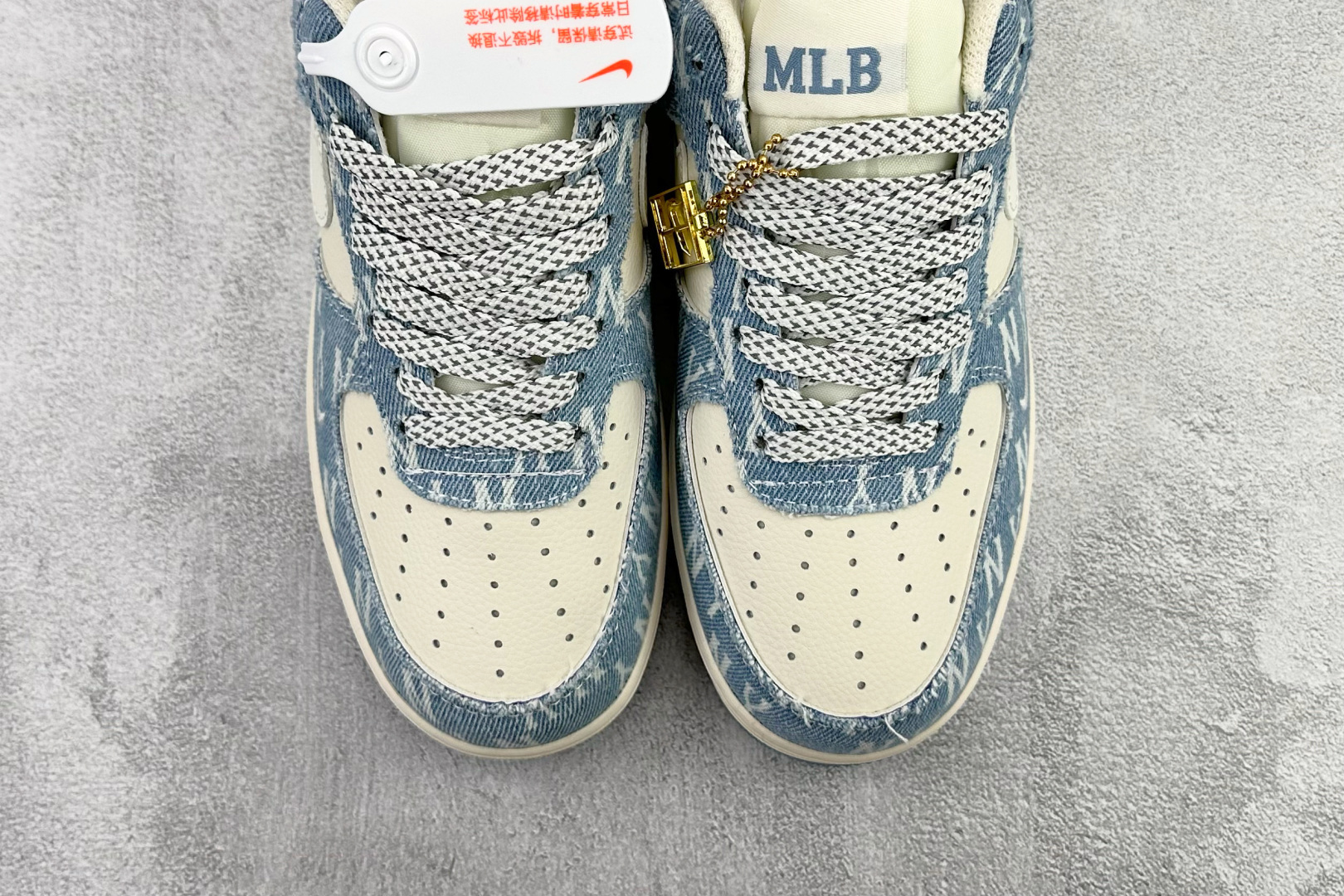 260 Nike Air Force 1 07 MLB 联名 蓝白 DD1982-306