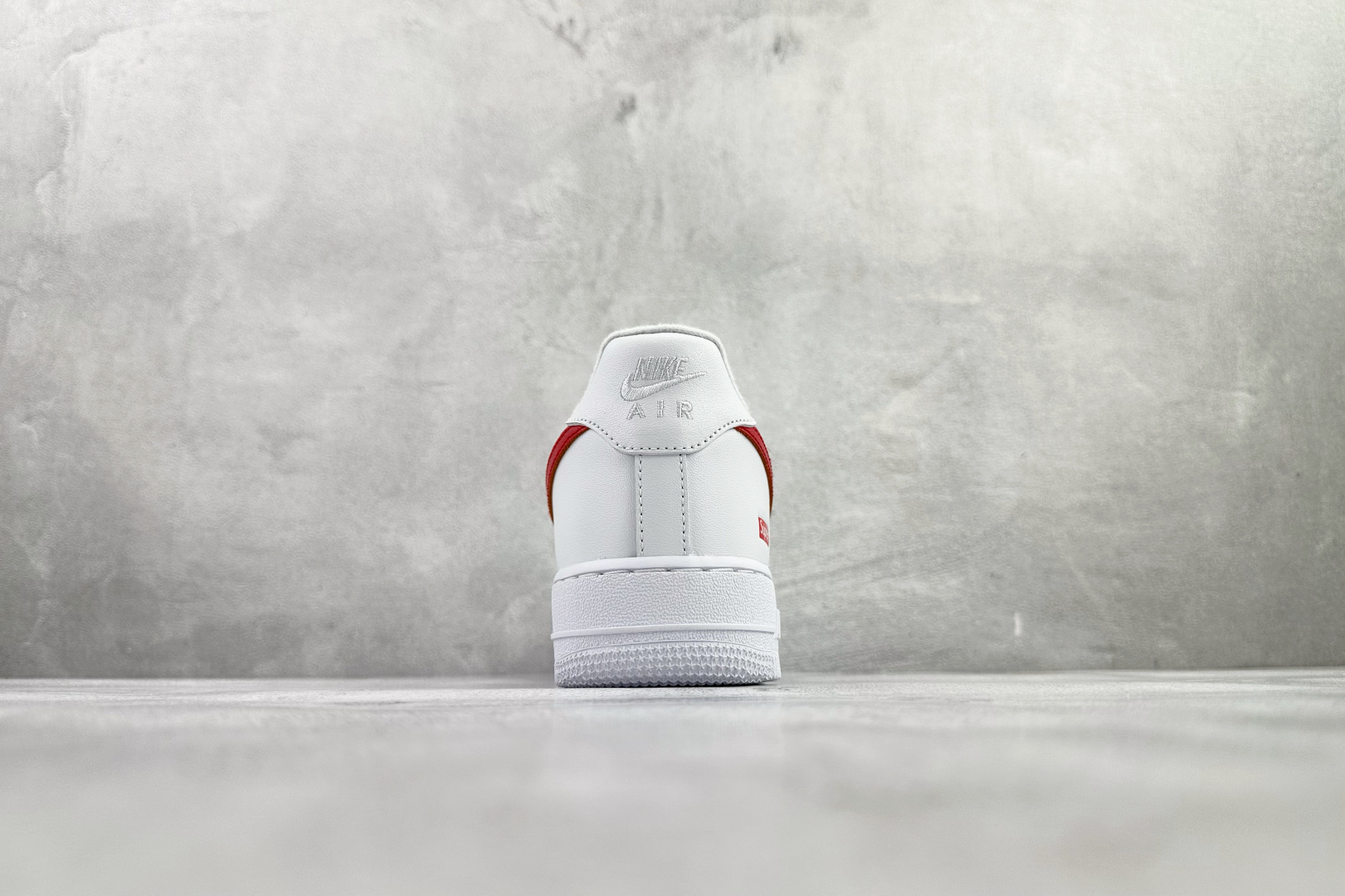 210 全新版本升级 Supreme x Nike Air Force 1 Low SP 白红 CU9225-101