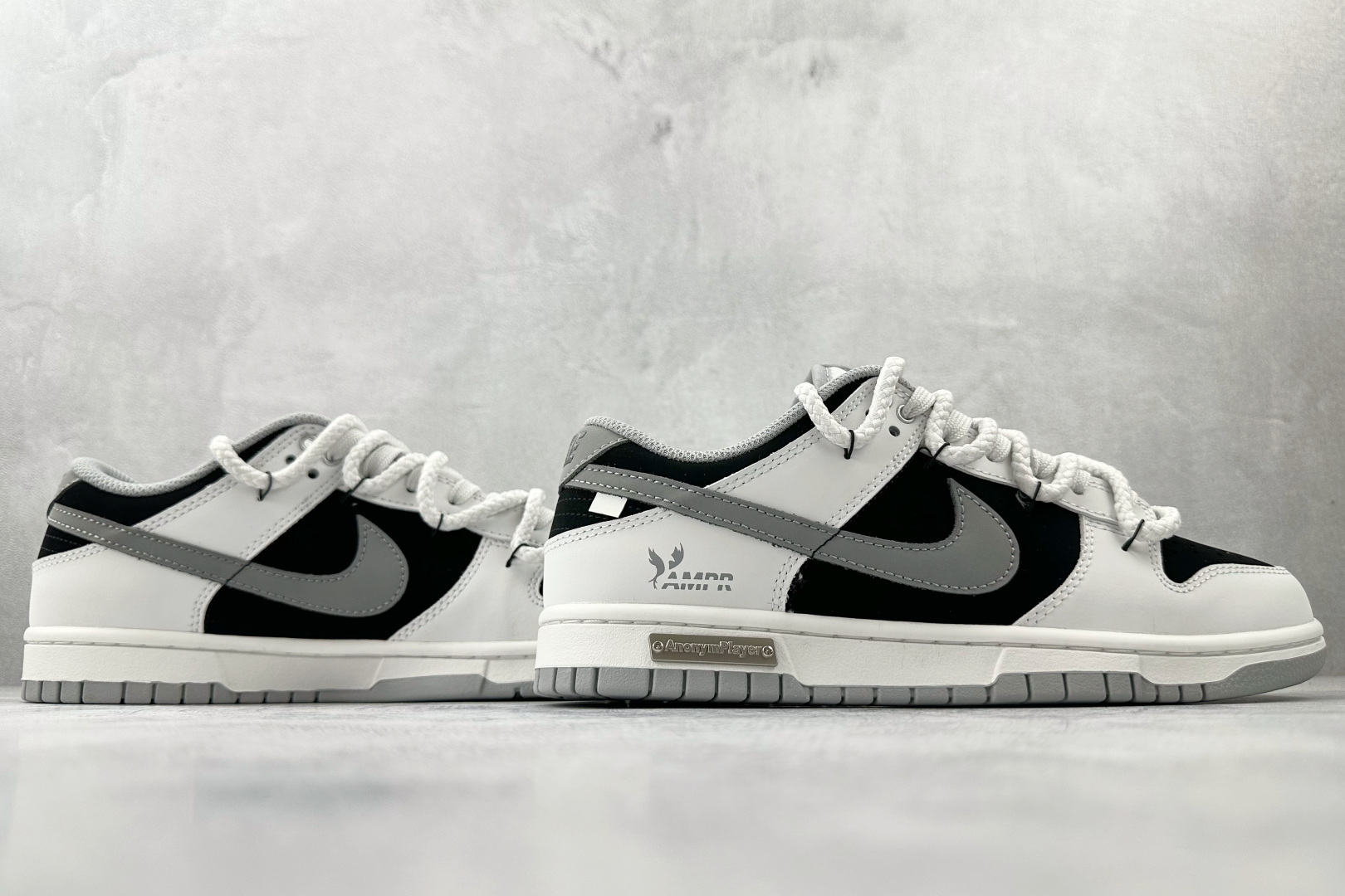 300 定制球鞋 Nike Dunk 墨之影 灰白黑 WB0518-091