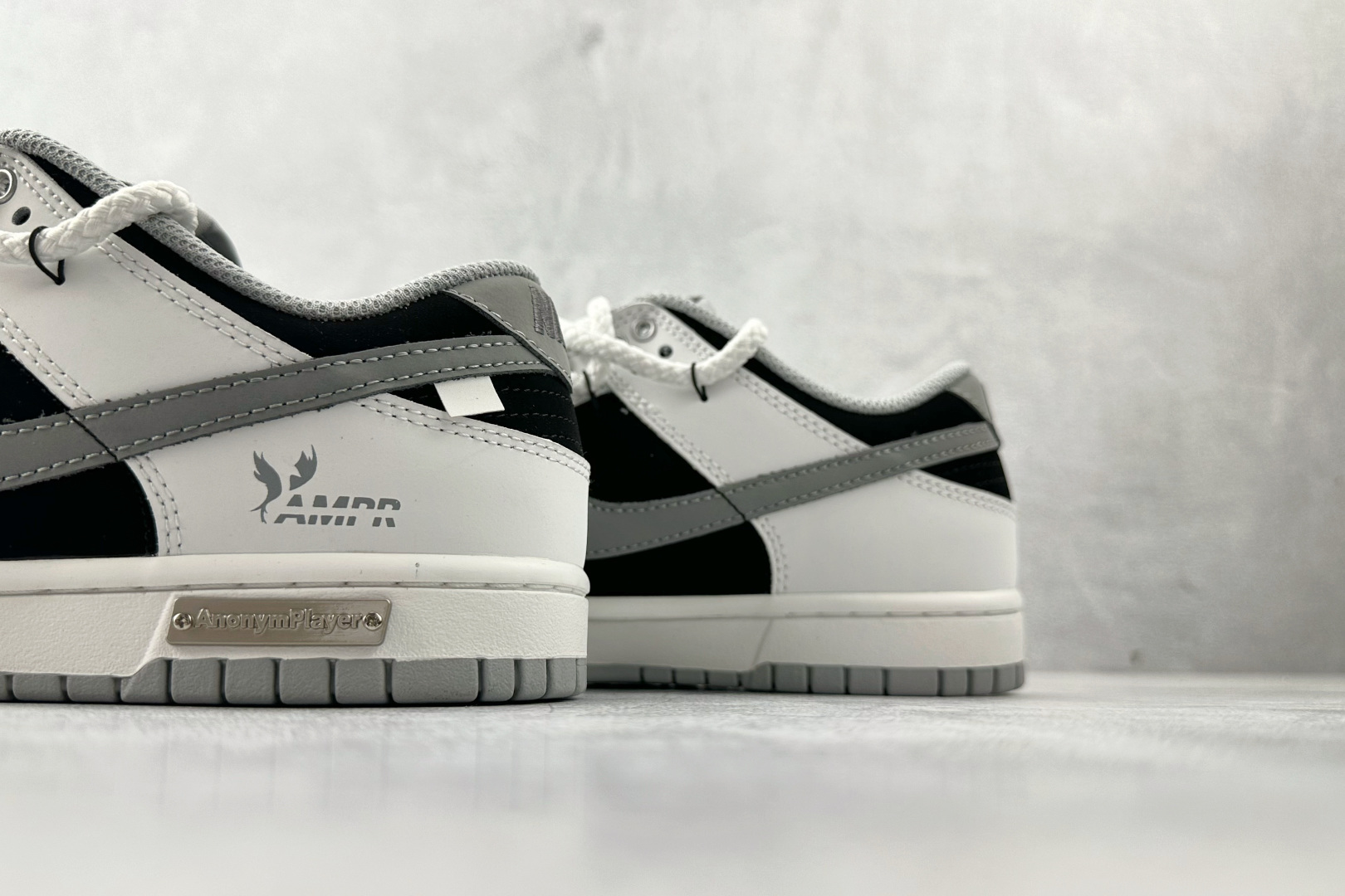 300 定制球鞋 Nike Dunk 墨之影 灰白黑 WB0518-091