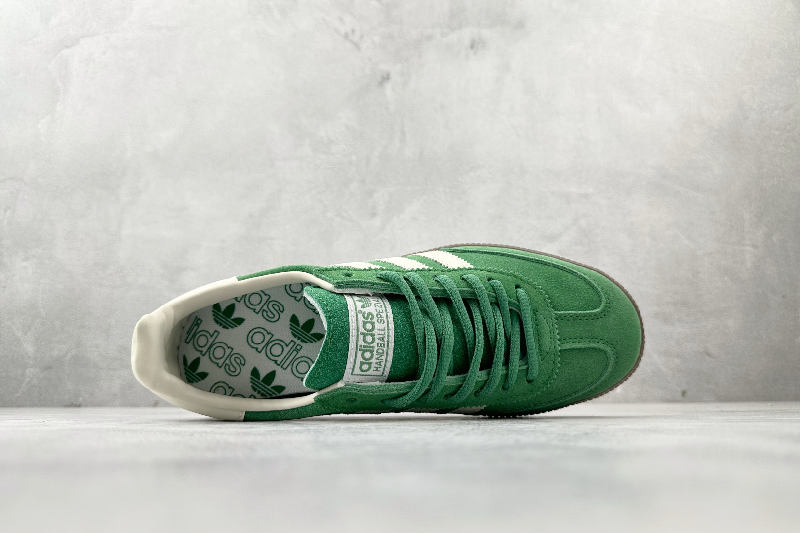 160 出口订单 adidas originals HANDBALL SPEZIAL 绿白色 IG6192