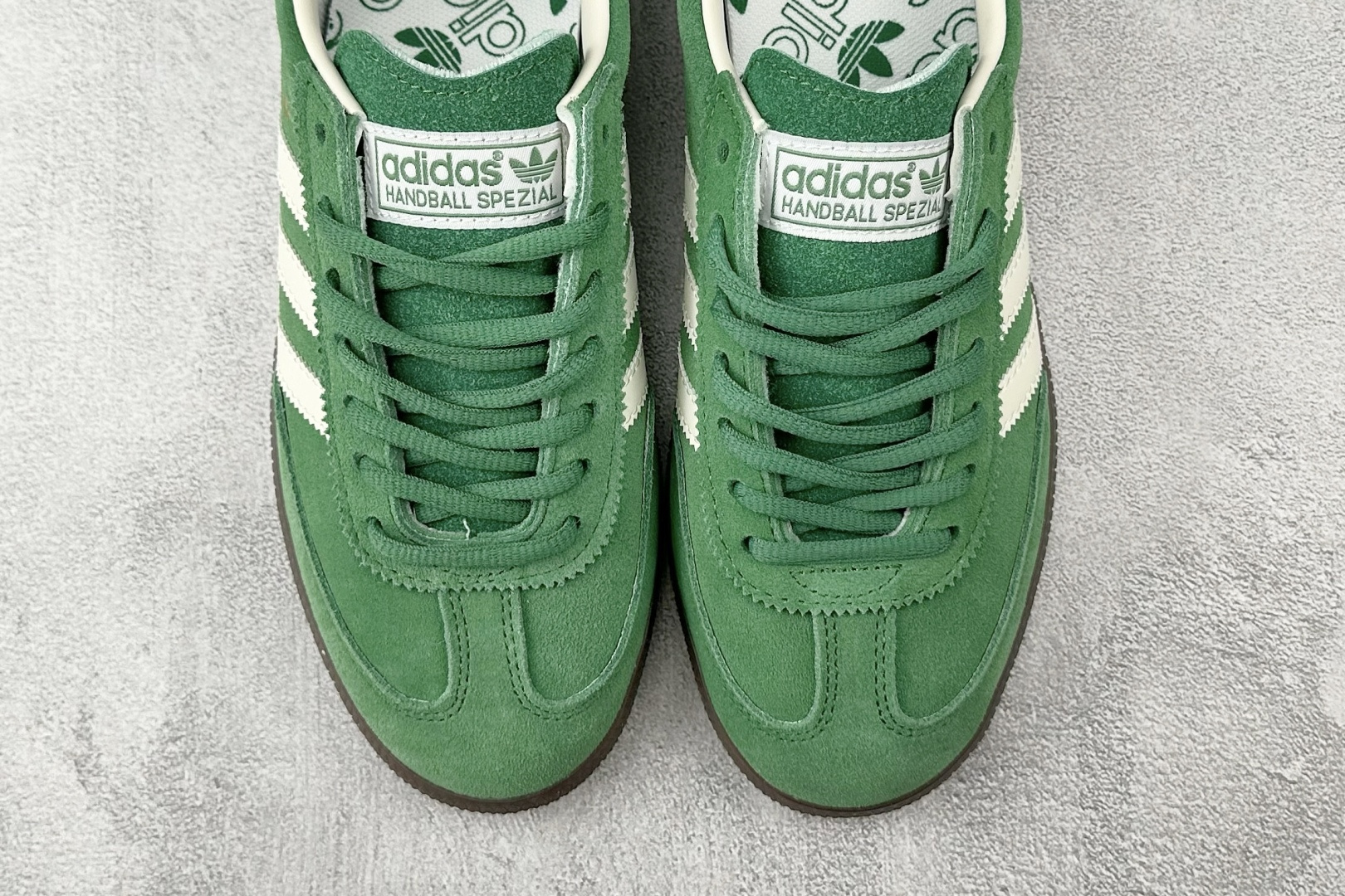 160 出口订单 adidas originals HANDBALL SPEZIAL 绿白色 IG6192