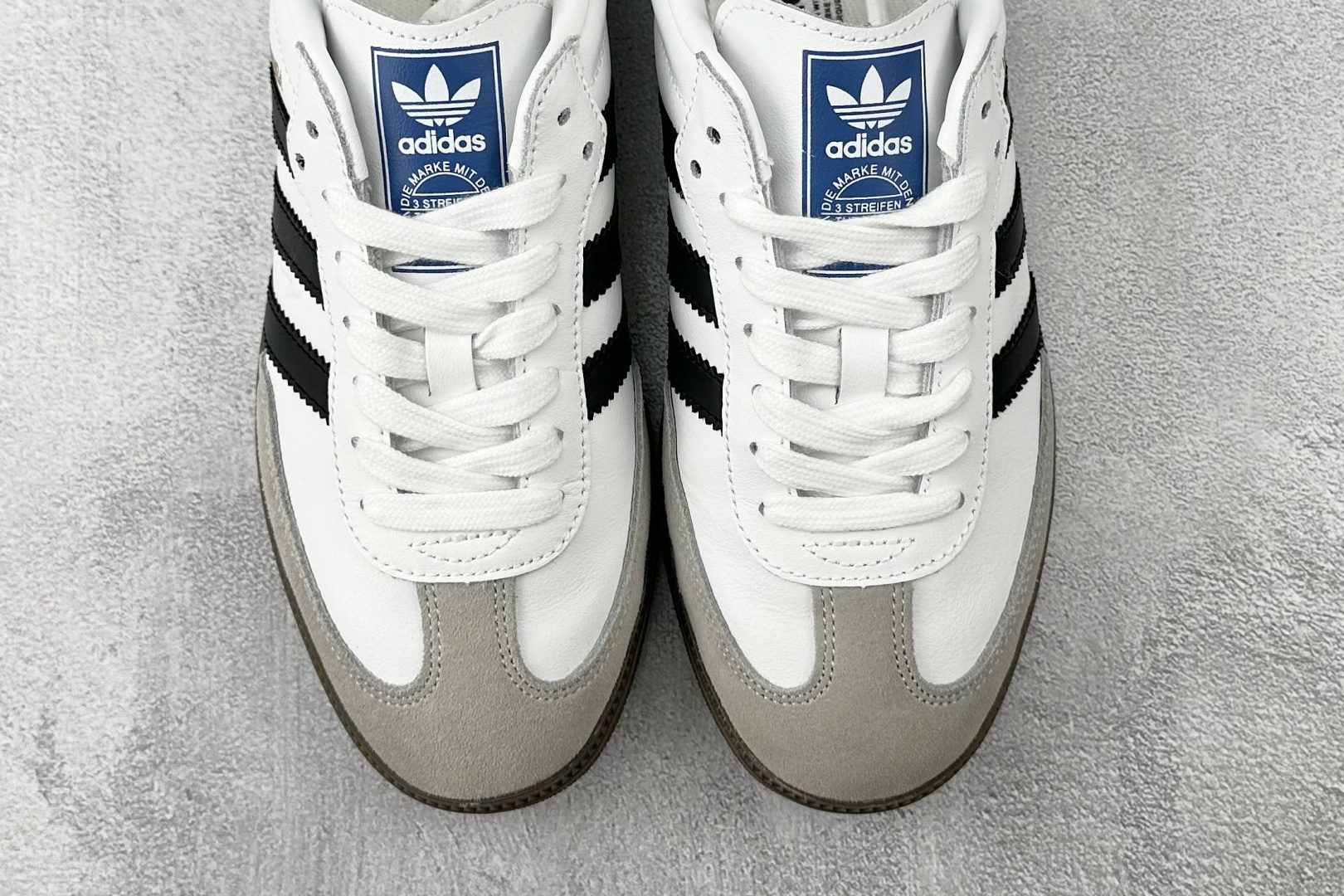 170 adidas originals SAMBA 黑白灰 B75806