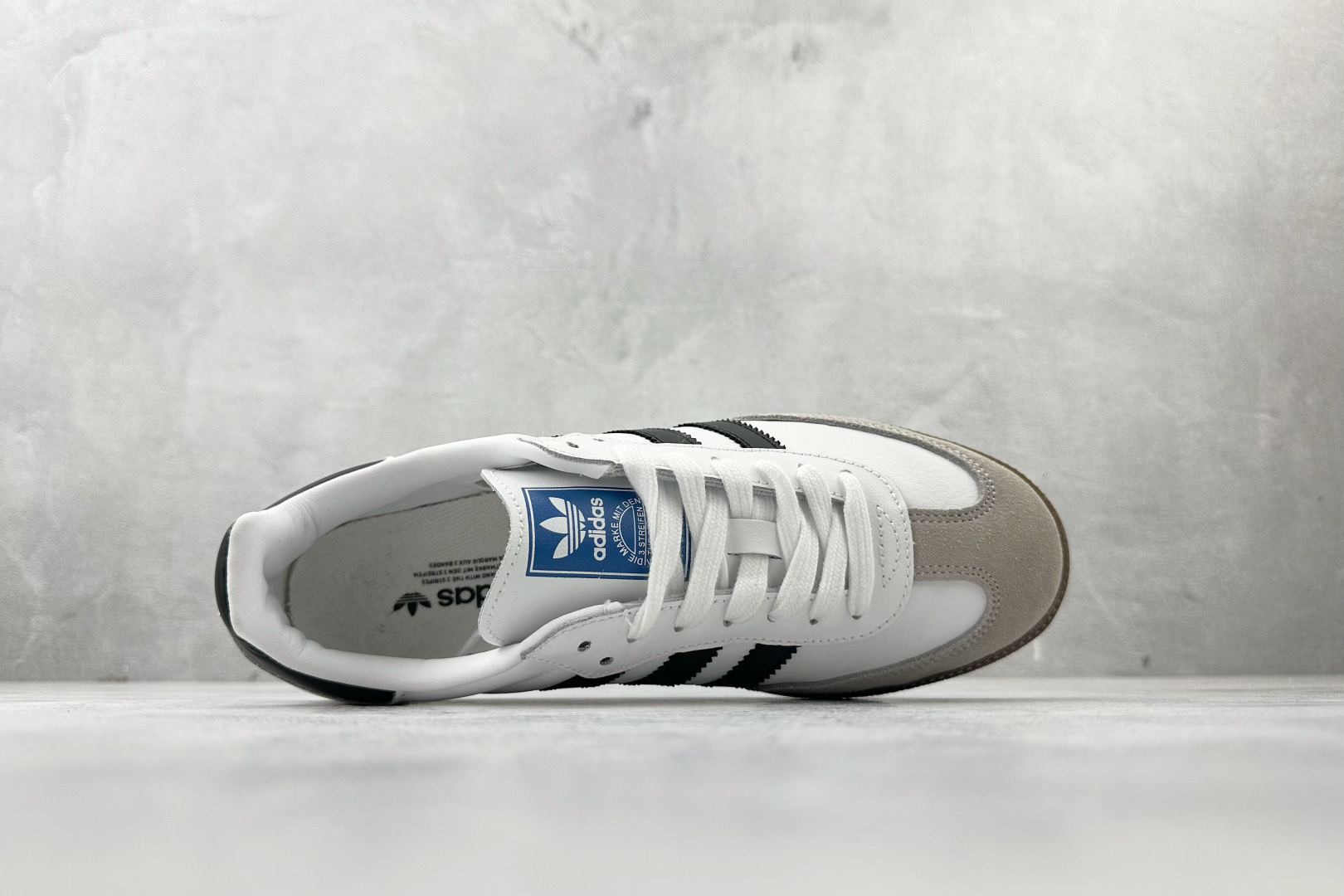 170 adidas originals SAMBA 黑白灰 B75806