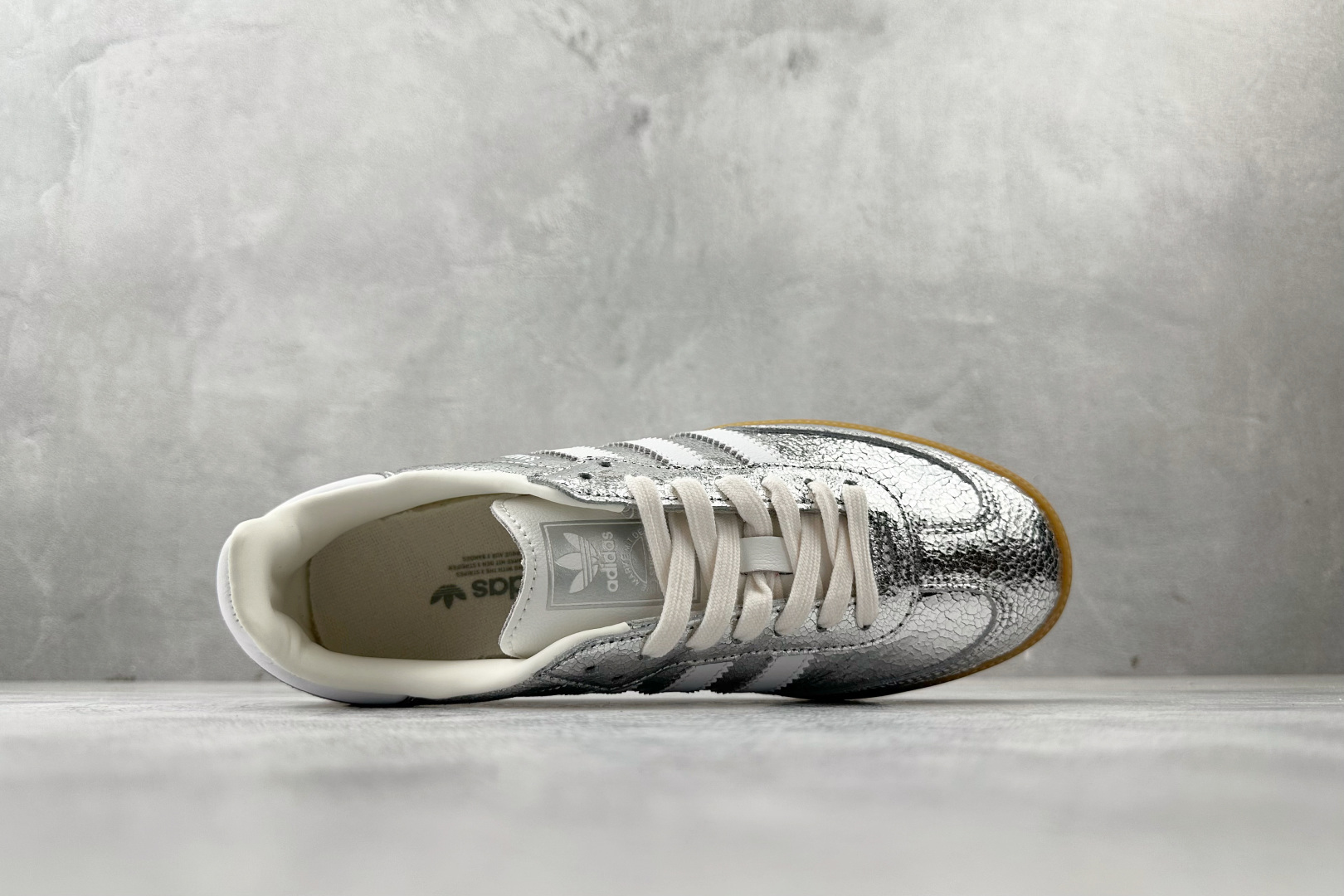 170 adidas originals SAMBA 银色 JR0035