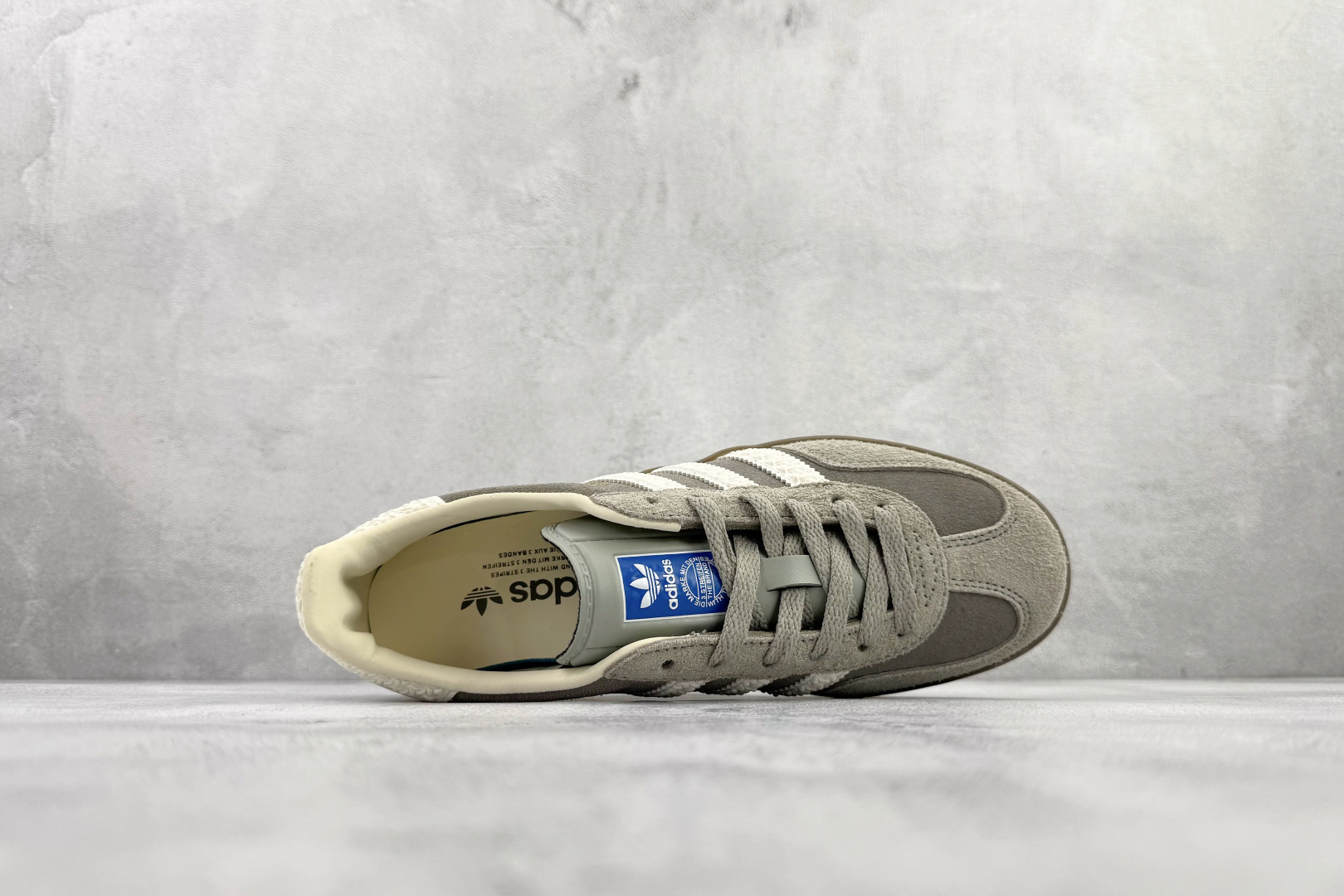 170 adidas originals GAZELLE INDOOR 灰白 IF1807