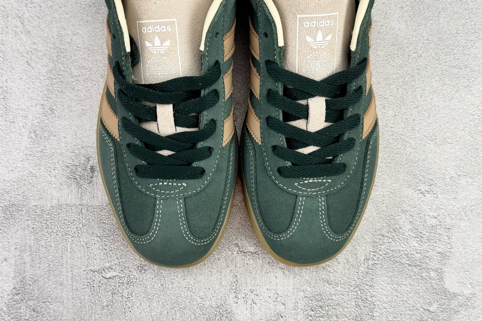 170 adidas originals GAZELLE INDOOR 棕绿 JH5402