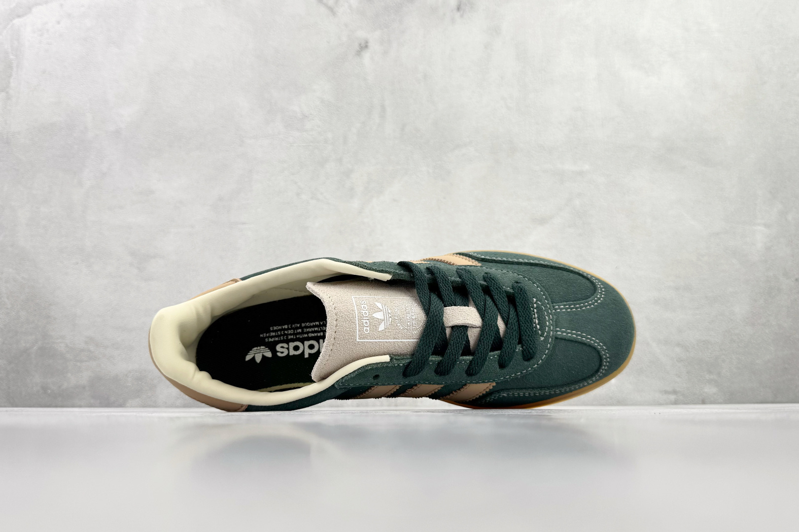 170 adidas originals GAZELLE INDOOR 棕绿 JH5402