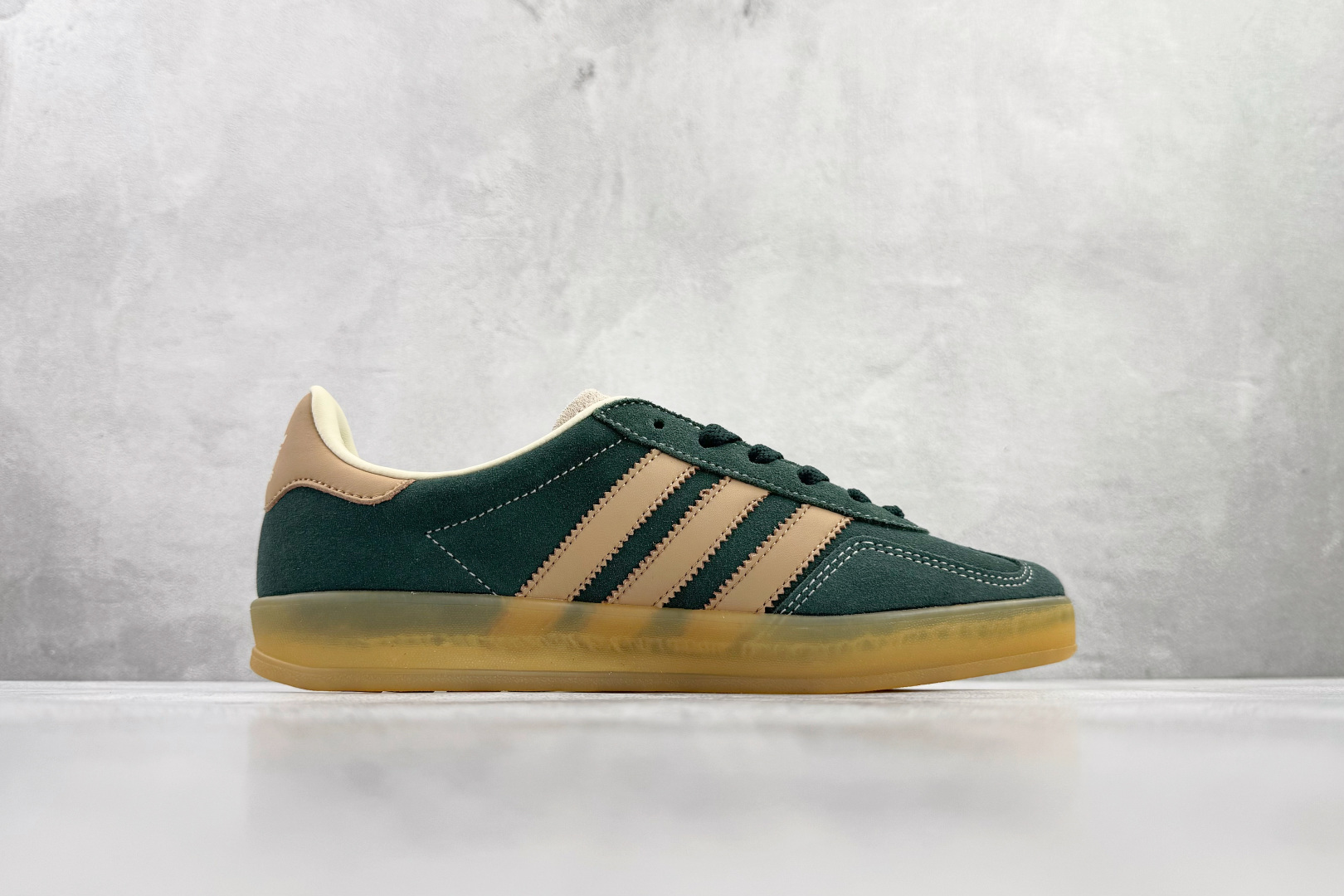 170 adidas originals GAZELLE INDOOR 棕绿 JH5402