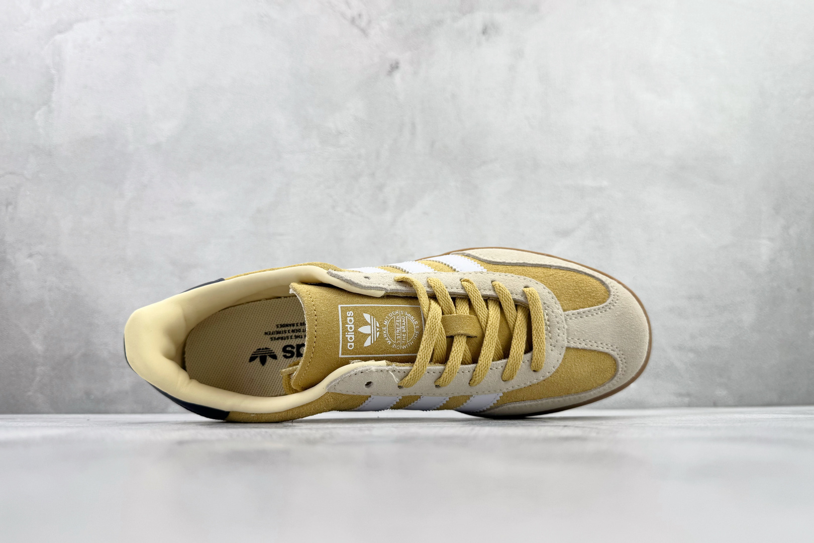 170 adidas originals GAZELLE INDOOR 黄色 JI3523