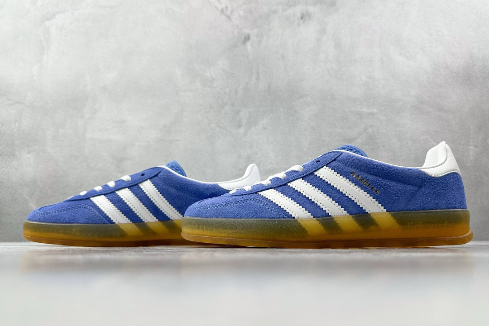 adidas originals GAZELLE INDOOR 蓝白棕 HQ8717