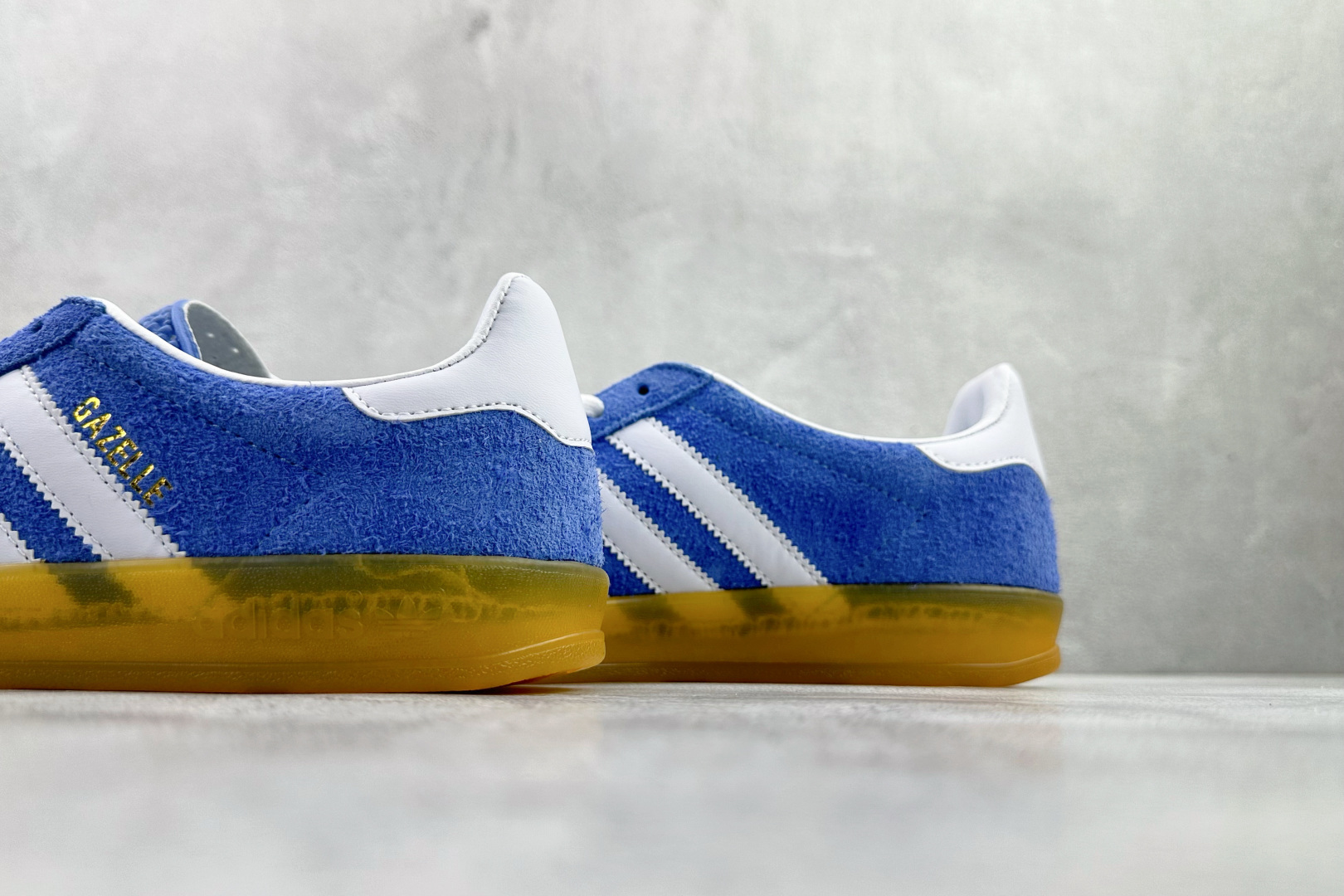 adidas originals GAZELLE INDOOR 蓝白棕 HQ8717