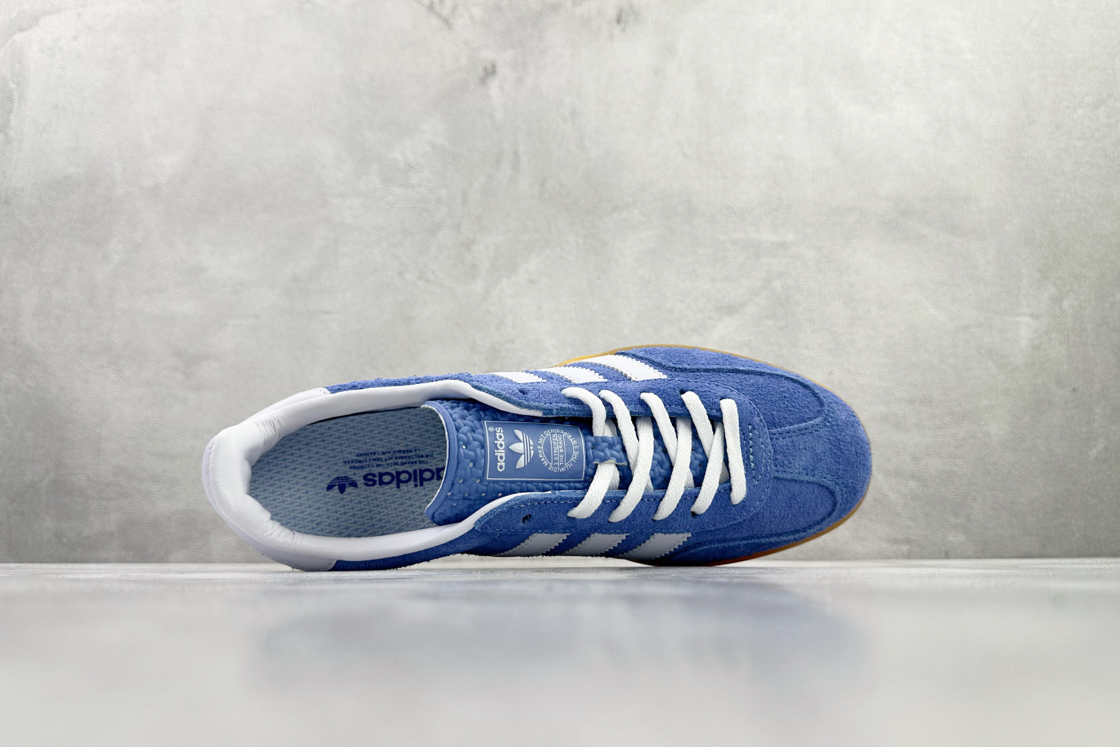 adidas originals GAZELLE INDOOR 蓝白棕 HQ8717