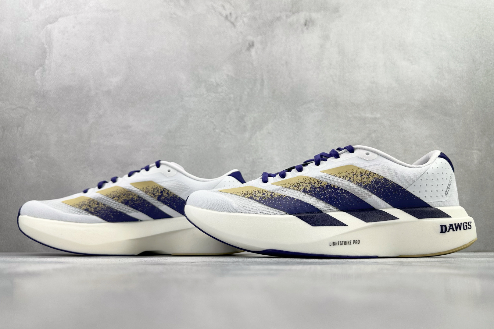 全新工厂开发 adidas Adizero Evo SL 白紫 JQ4578