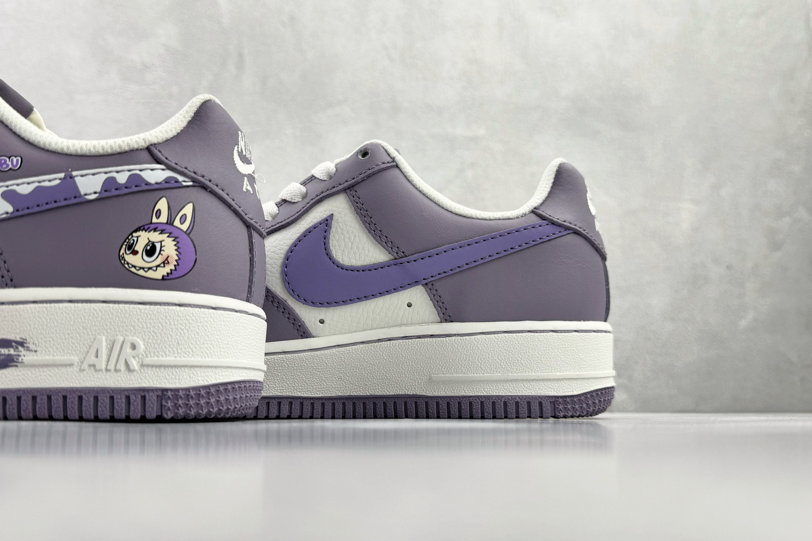 Nike Air Force 1 07 labubu 联名 紫白 KJ5188-006