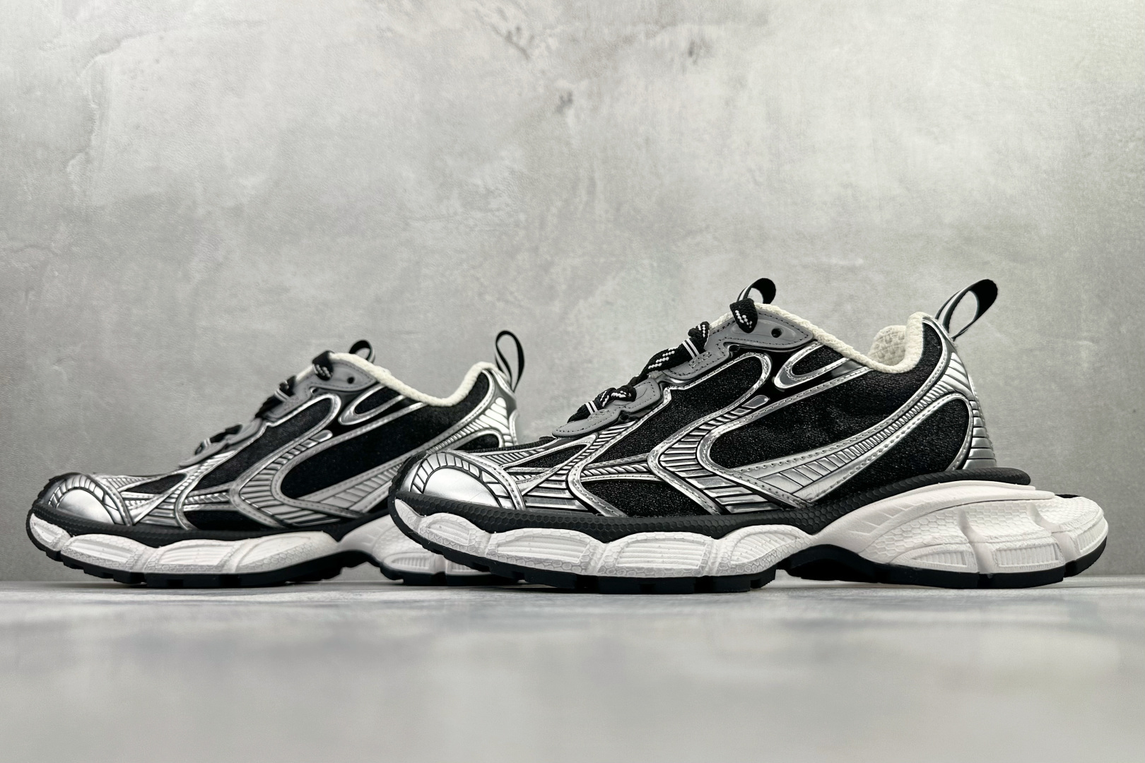 Balenciaga巴黎世家 3XL 黑银满天星 734731 W3XL 1080