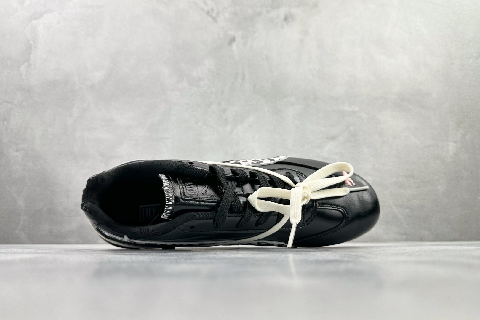 定制球鞋 PUMA彪马 Speedcat 系列 豹纹法国女仆 黑白粉 404391-01