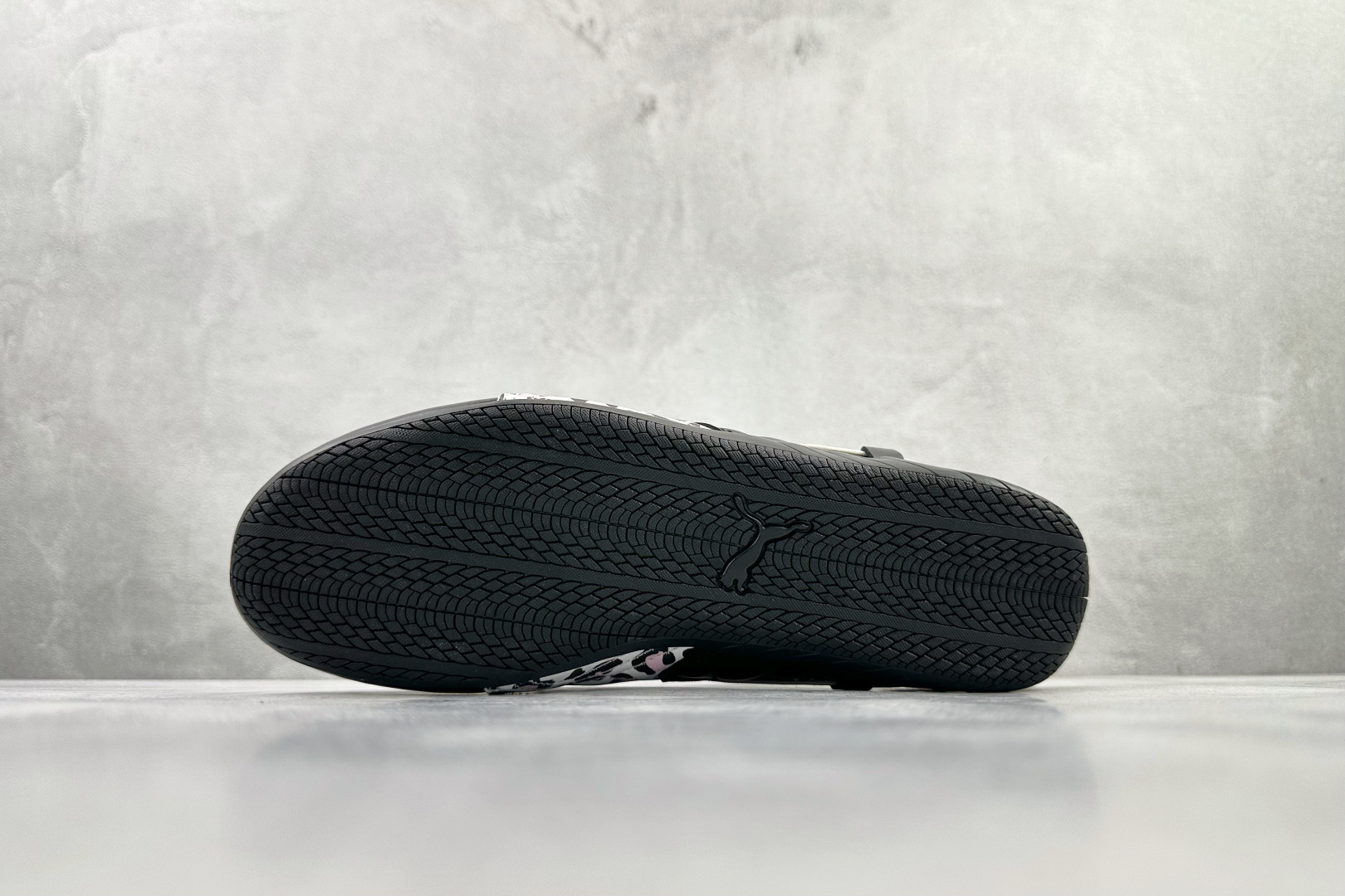 定制球鞋 PUMA彪马 Speedcat 系列 豹纹法国女仆 黑白粉 404391-01