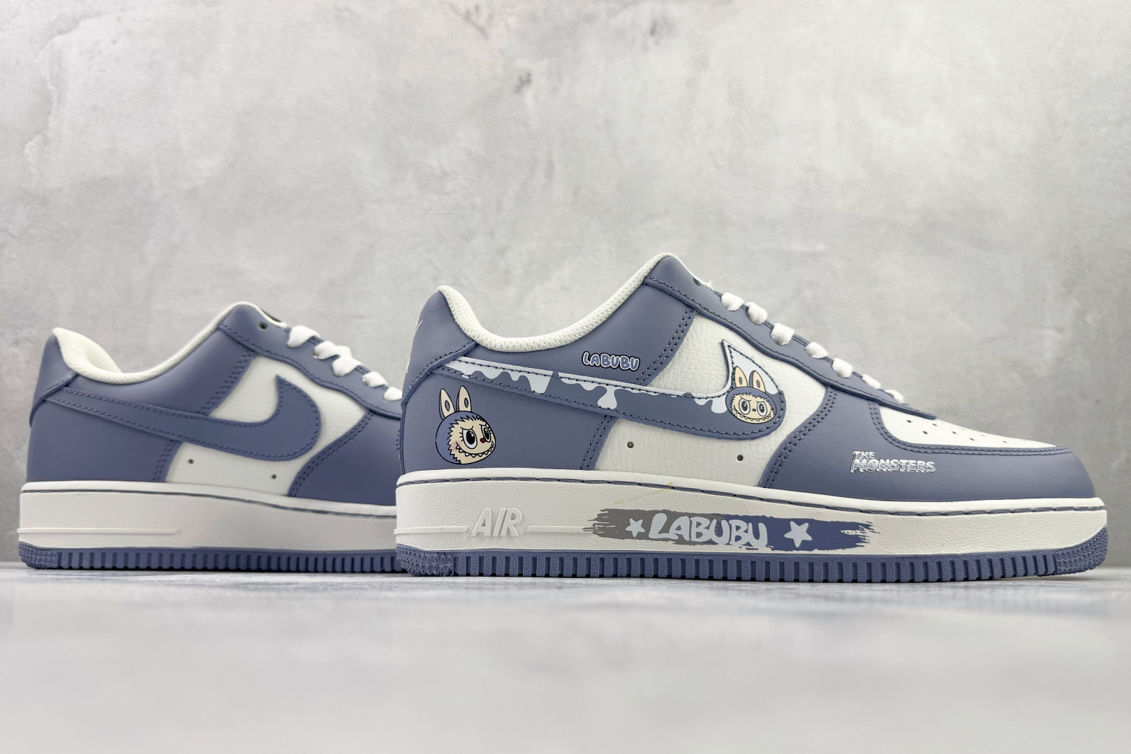 Nike Air Force 1 07 LABUBU 联名 蓝白 KJ5188-004