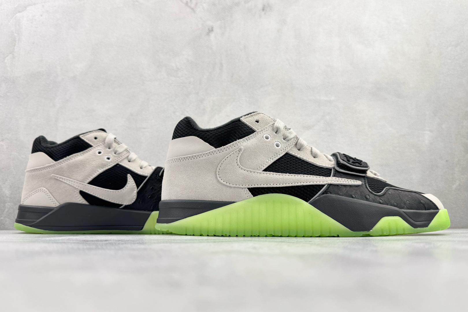 外贸专供 Travis Scott x Chase B x Jordan Jumpman Jack 黑绿色 IH7971-001