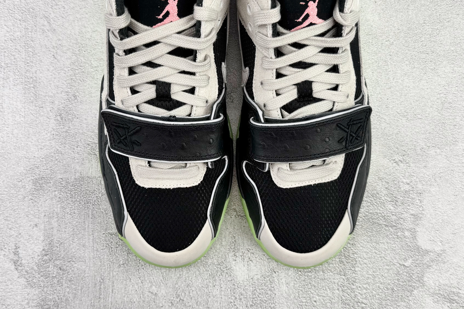 外贸专供 Travis Scott x Chase B x Jordan Jumpman Jack 黑绿色 IH7971-001