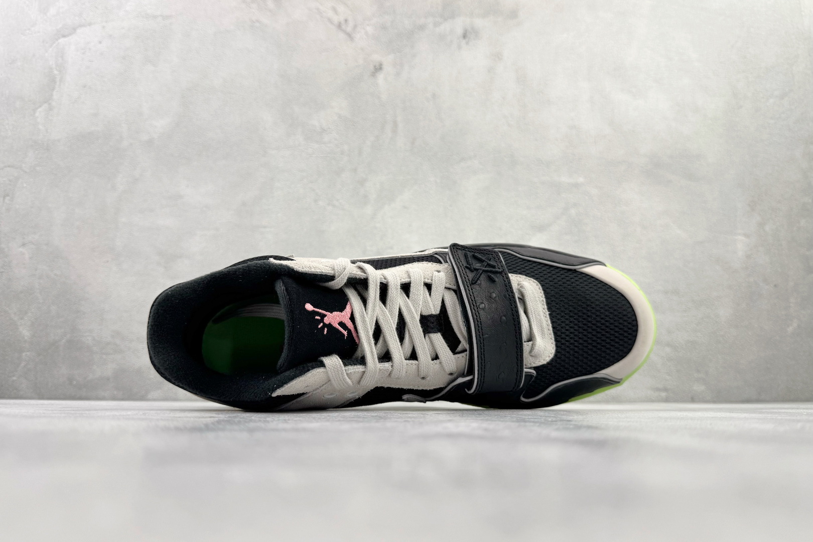 外贸专供 Travis Scott x Chase B x Jordan Jumpman Jack 黑绿色 IH7971-001