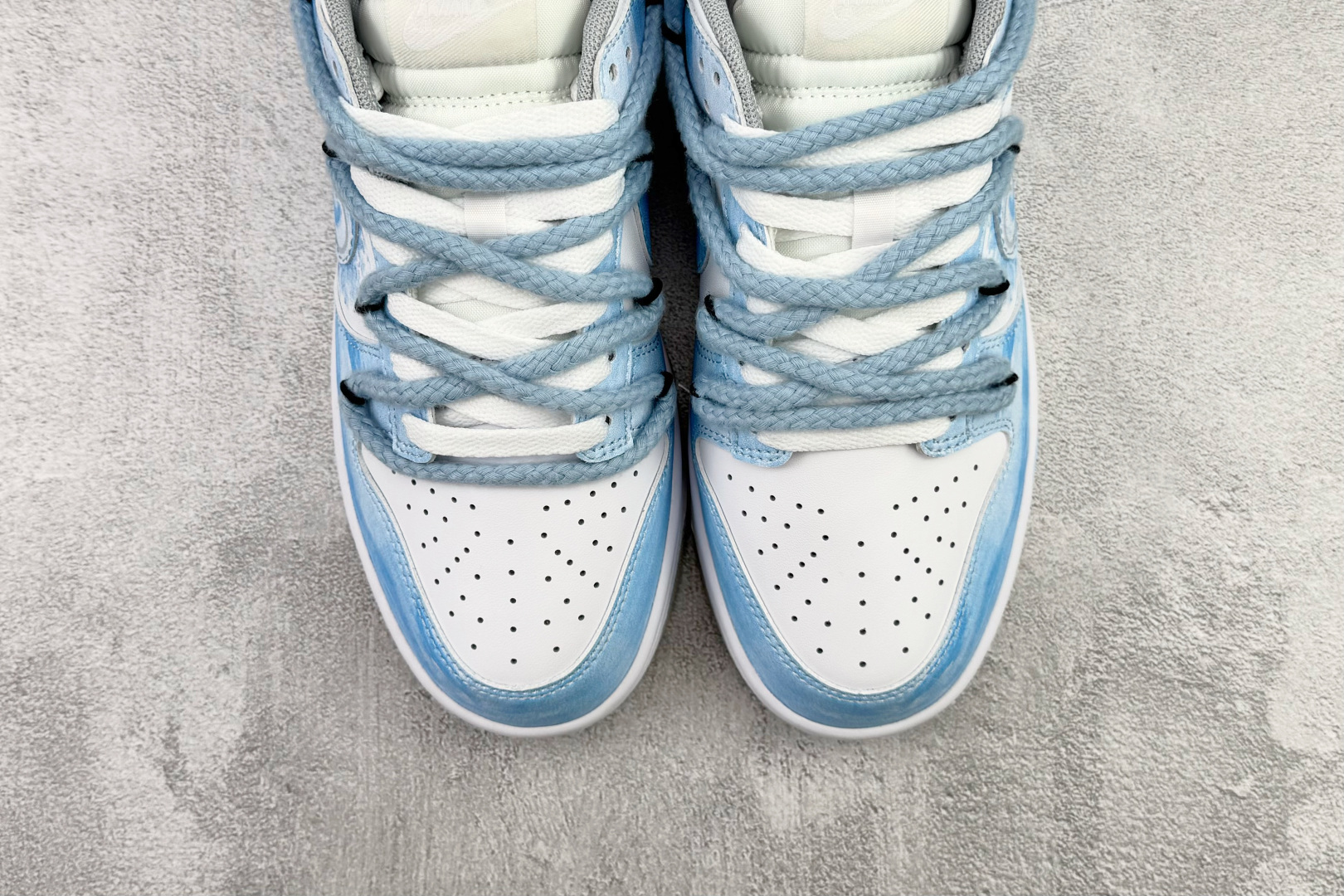 定制球鞋 Nike Dunk Low RETRO 月下碧波行 白蓝色 HF5441-105