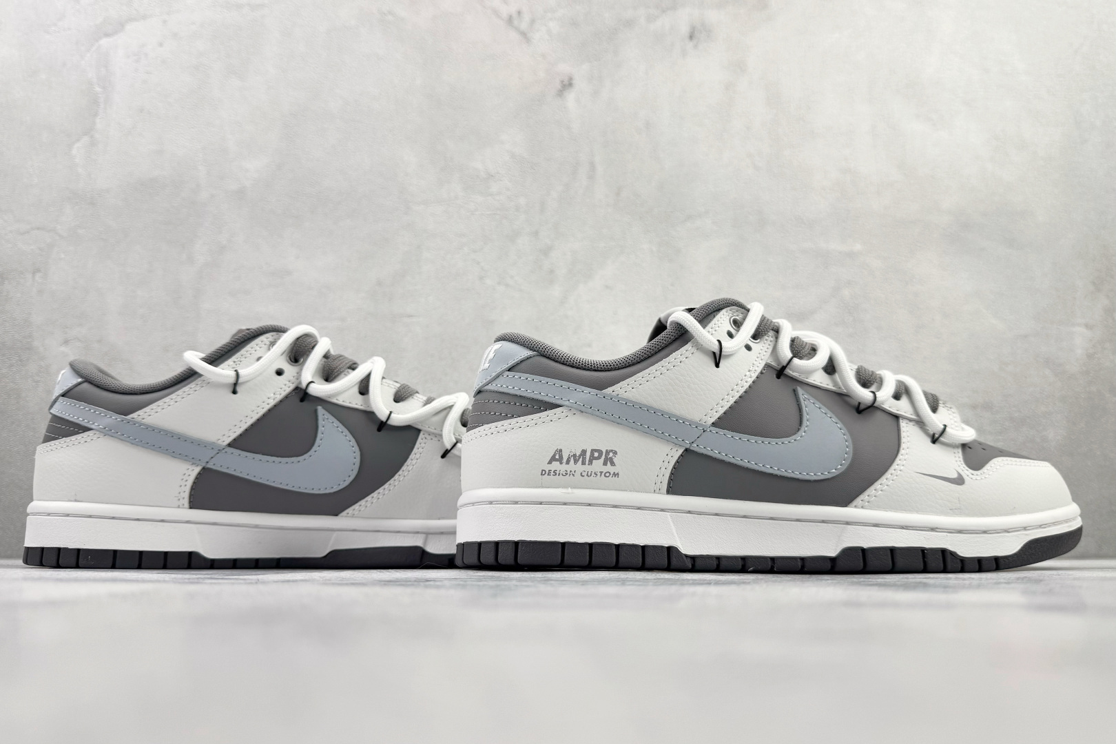 定制球鞋 Nike Dunk LOW RETRO 灰蓝色 GB0528-110