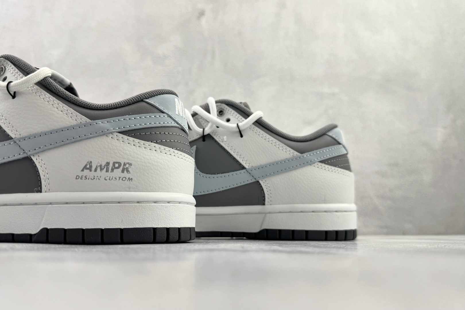 定制球鞋 Nike Dunk LOW RETRO 灰蓝色 GB0528-110