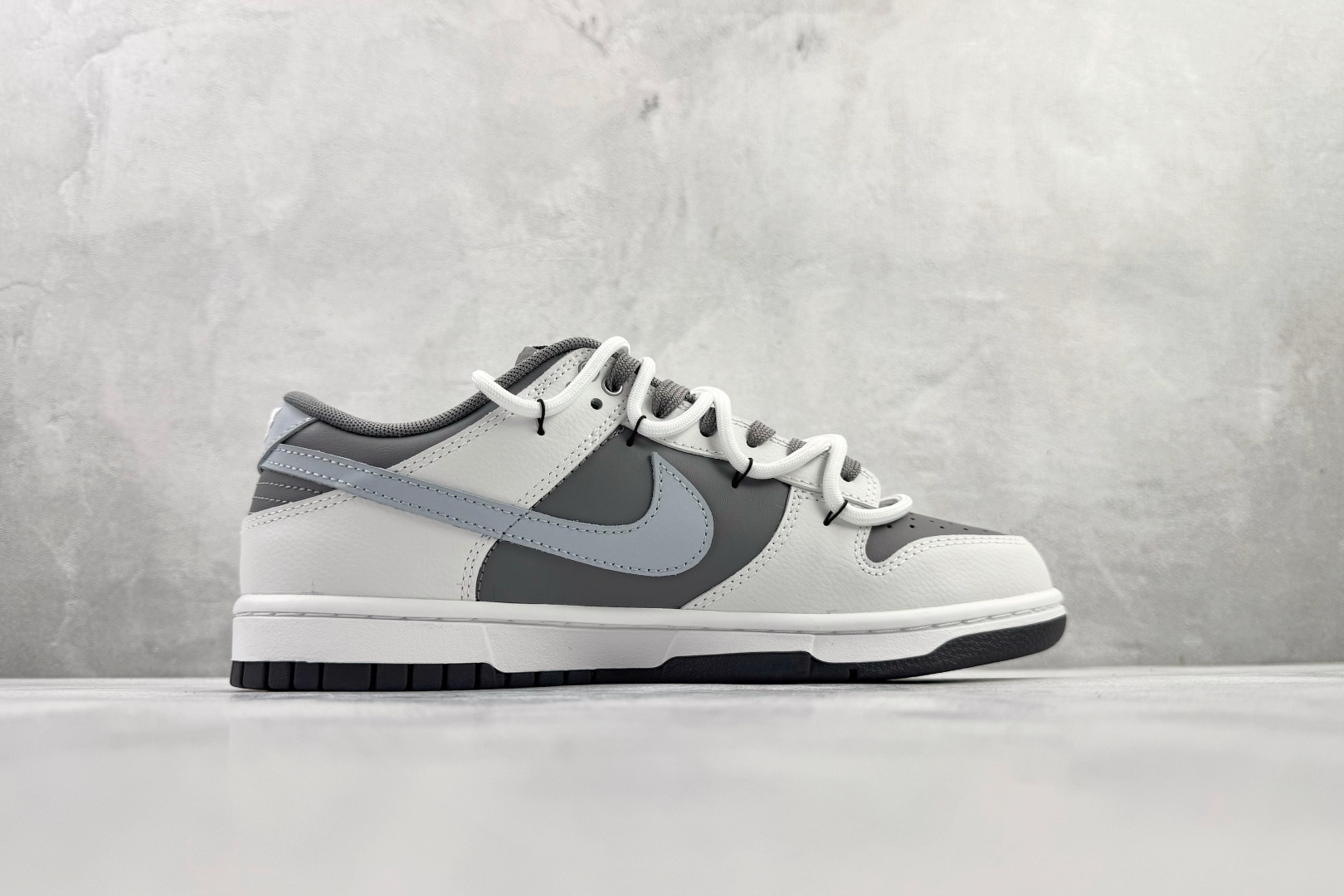 定制球鞋 Nike Dunk LOW RETRO 灰蓝色 GB0528-110